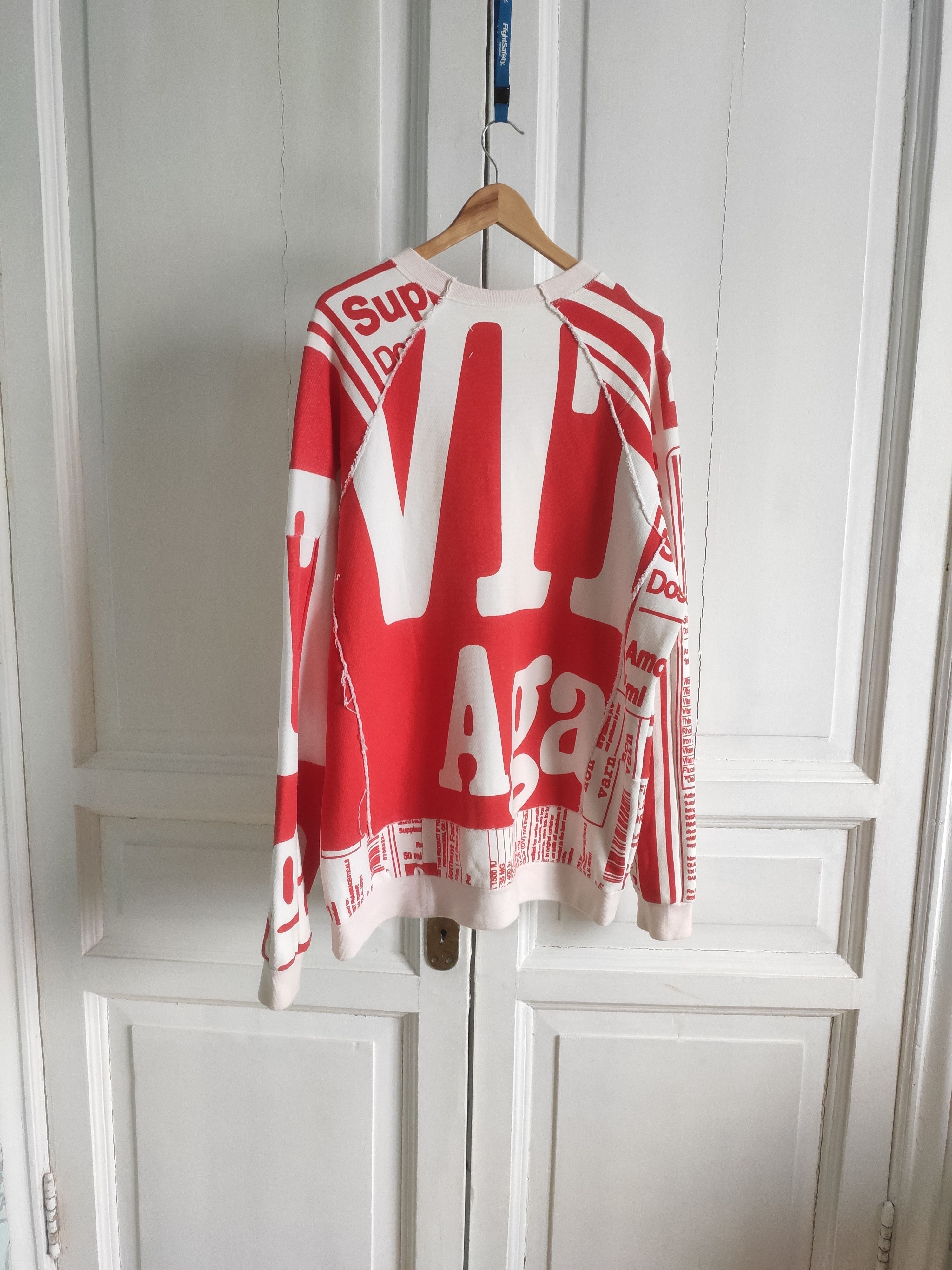 Maison Margiela AW18 Patchwork sweatshirt.Like Jacquemus or Bottega Veneta Size S / US 4 / IT 40 - 8 Thumbnail