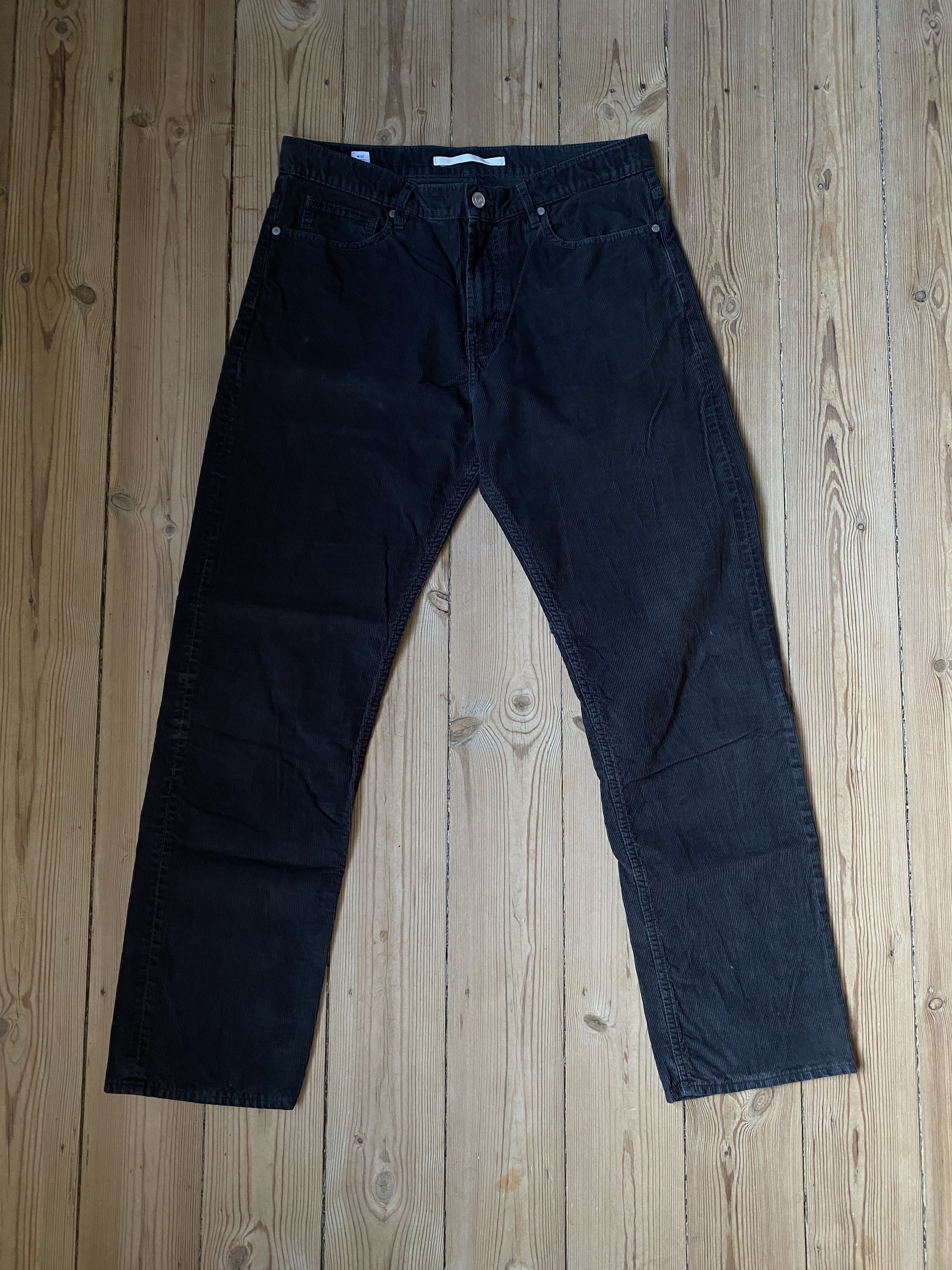image of Norse Projects Edvard Corduroy in Dark Slate Gray, Men's (Size 32)