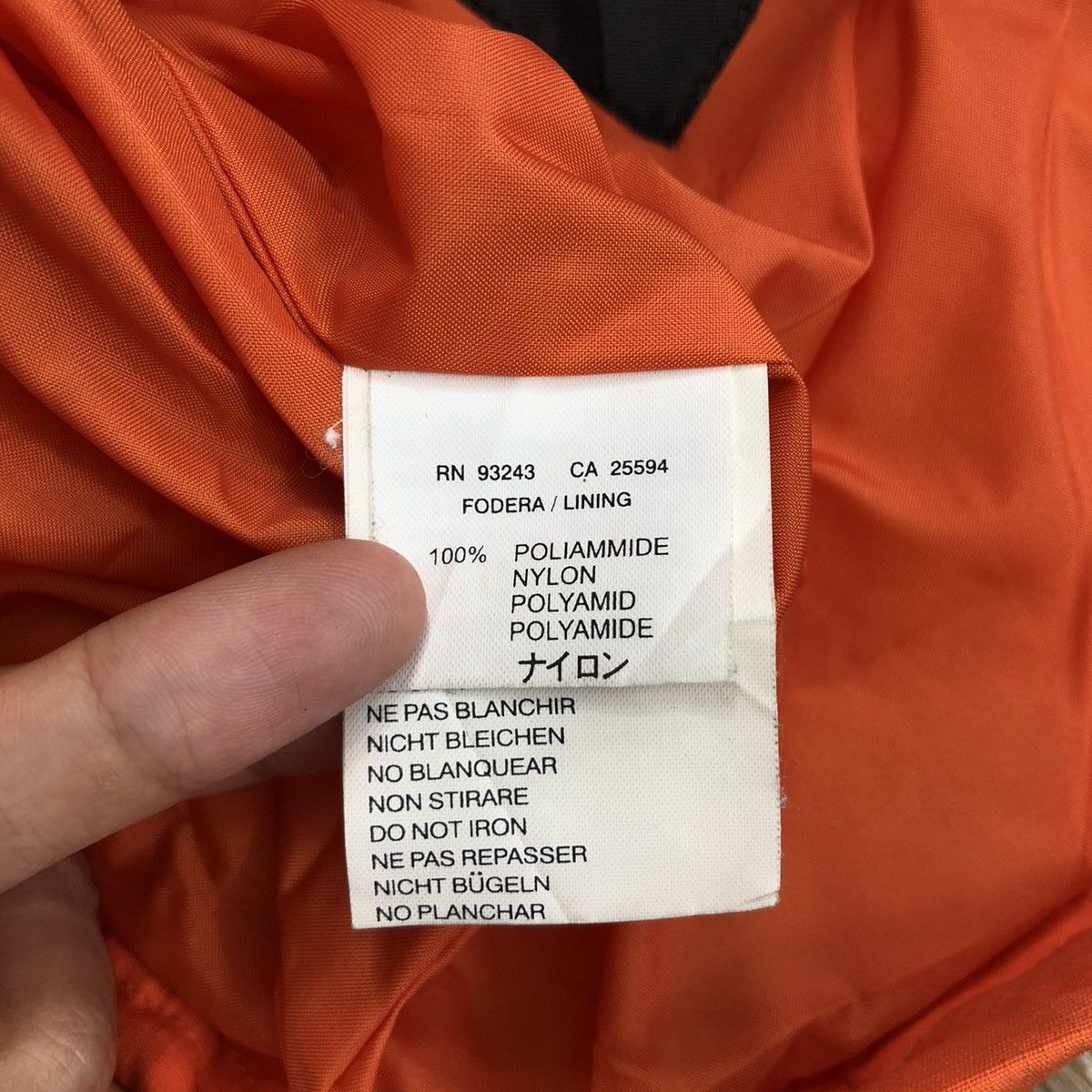 Diesel DIESEL Jacket Quilted Orange Colour Winter Jacket Size M / US 6-8 / IT 42-44 - 8 Thumbnail