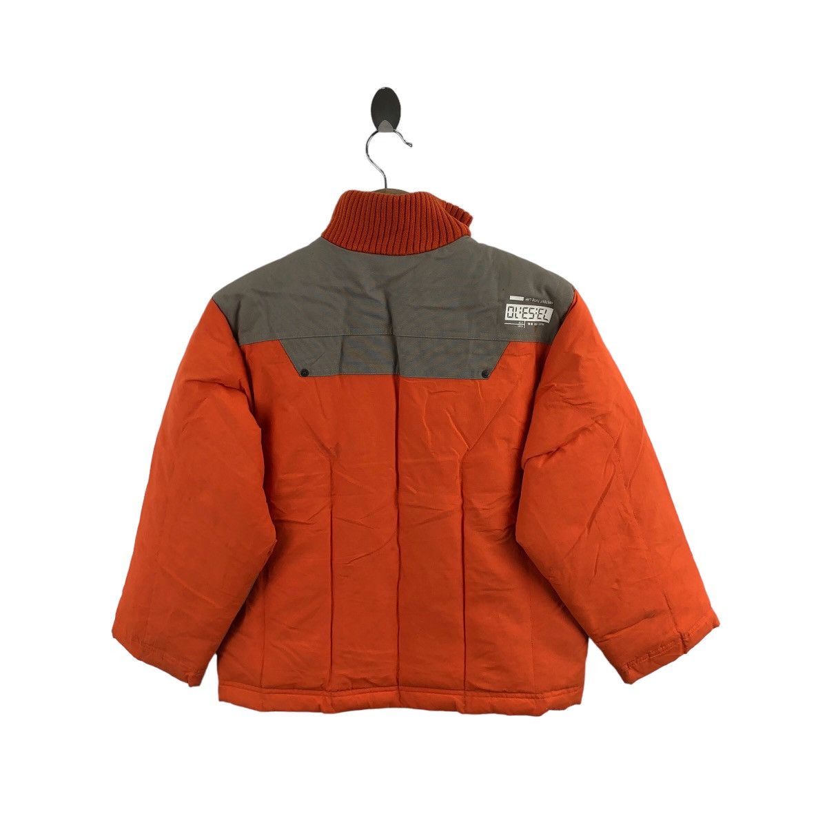 Diesel DIESEL Jacket Quilted Orange Colour Winter Jacket Size M / US 6-8 / IT 42-44 - 4 Thumbnail