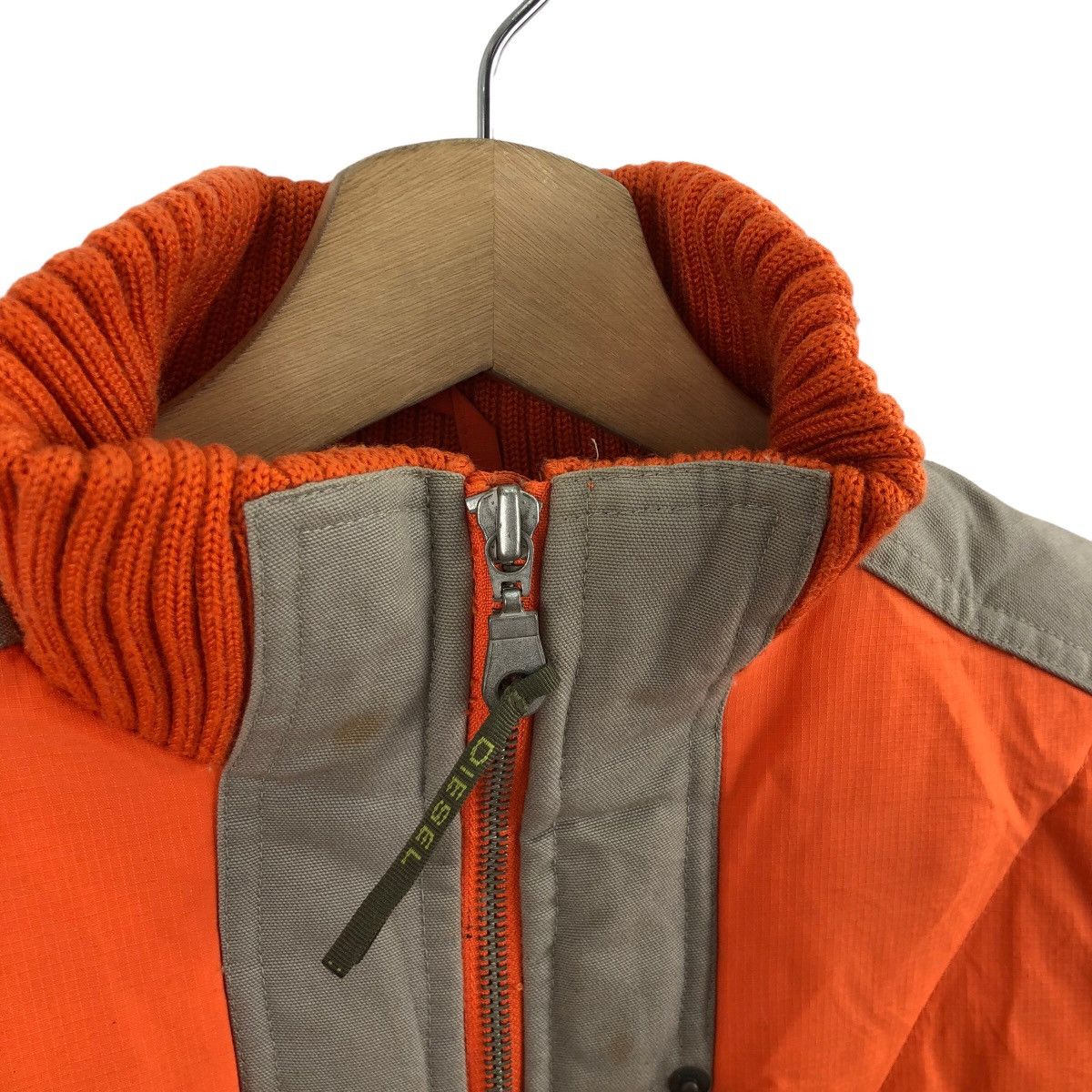 Diesel DIESEL Jacket Quilted Orange Colour Winter Jacket Size M / US 6-8 / IT 42-44 - 3 Thumbnail