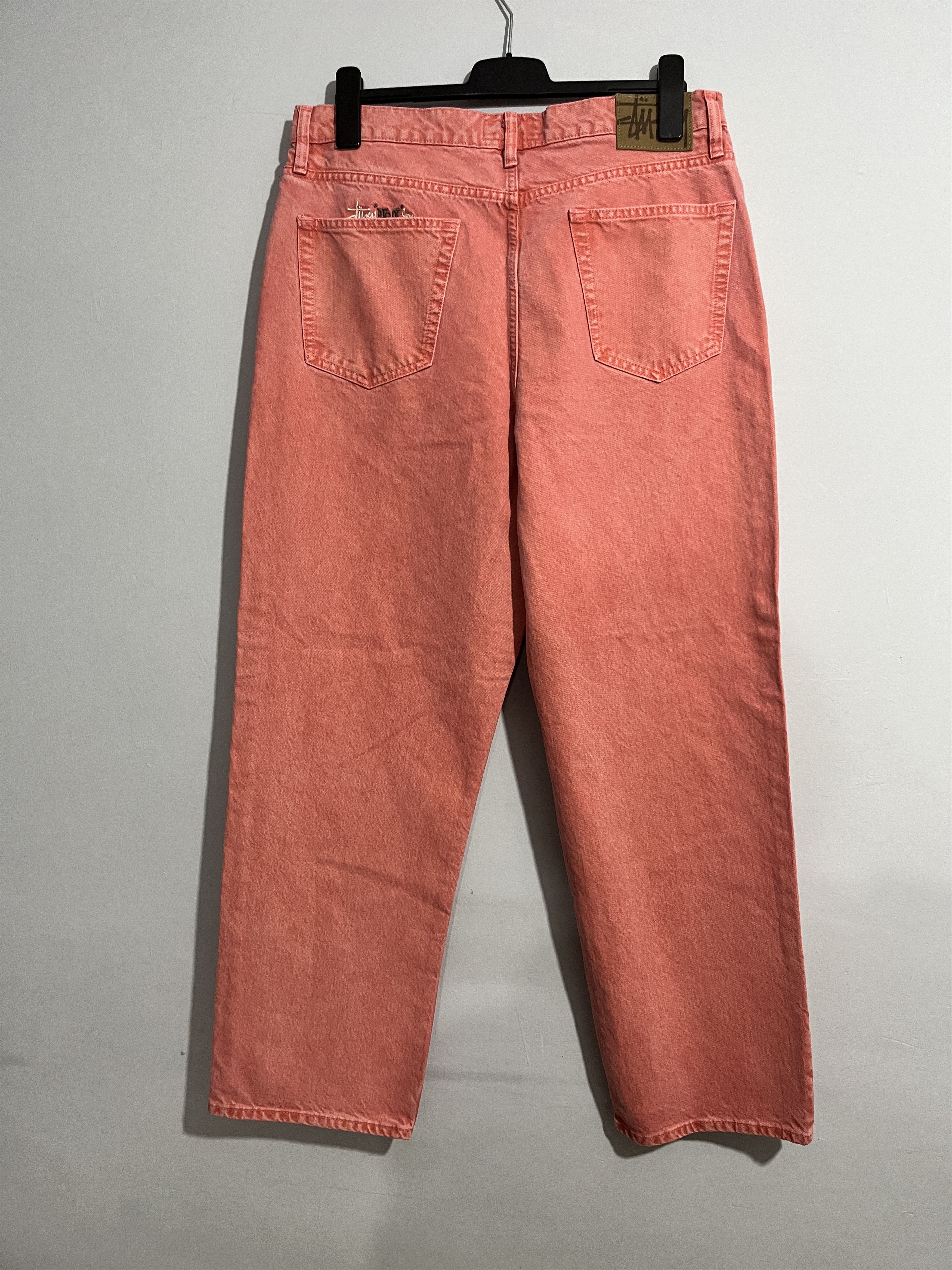 Stussy Stussy Double Dye Big 'OL Jeans Faded Red Size US 34 / EU 50 - 6 Thumbnail
