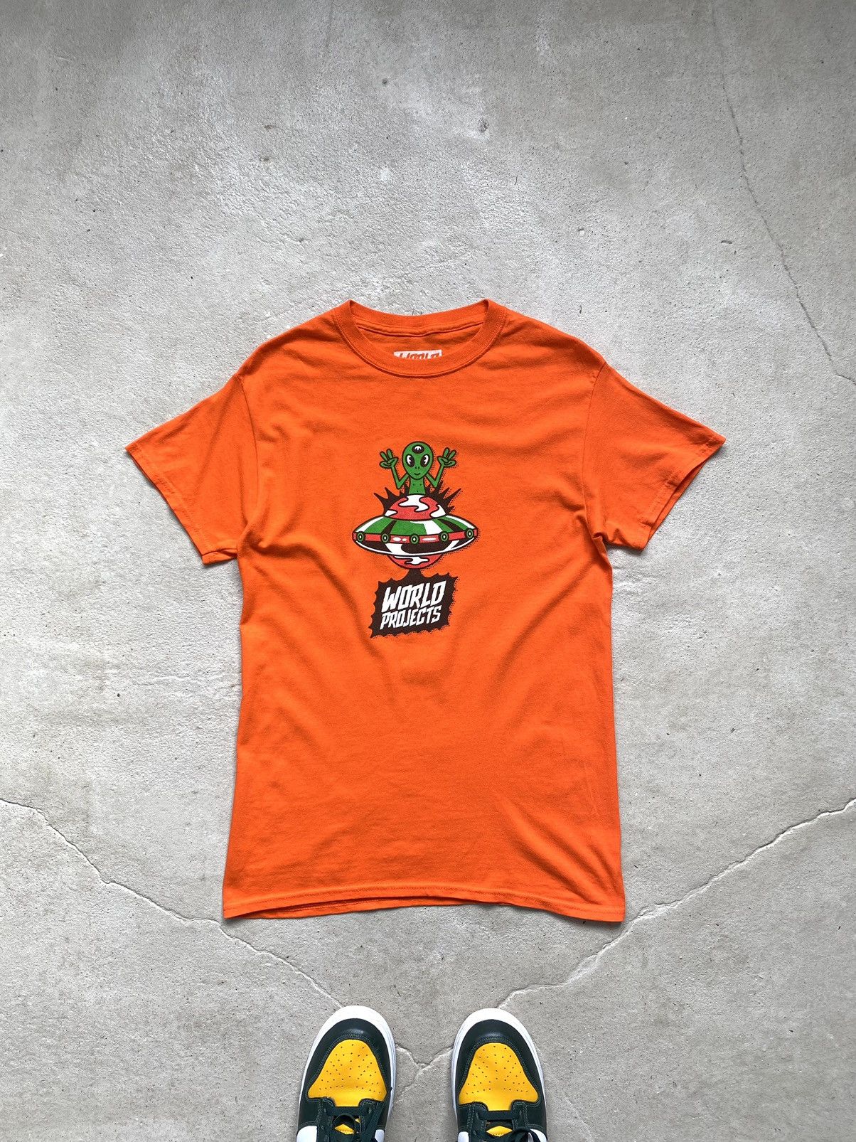 Vintage Vintage Alien Workshop World Projects T Shirt Y2K Hype Size US S / EU 44-46 / 1 - 1 Thumbnail