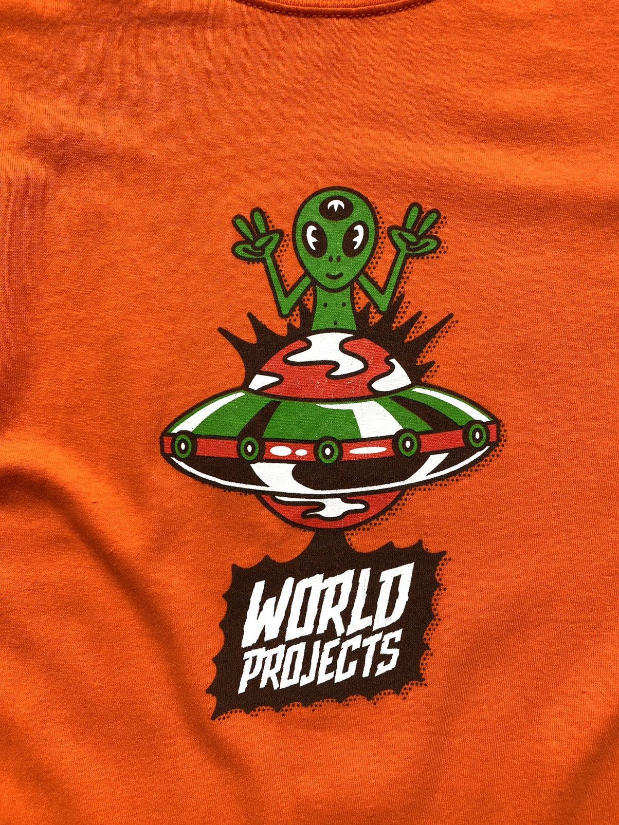 Vintage Vintage Alien Workshop World Projects T Shirt Y2K Hype Size US S / EU 44-46 / 1 - 3 Thumbnail