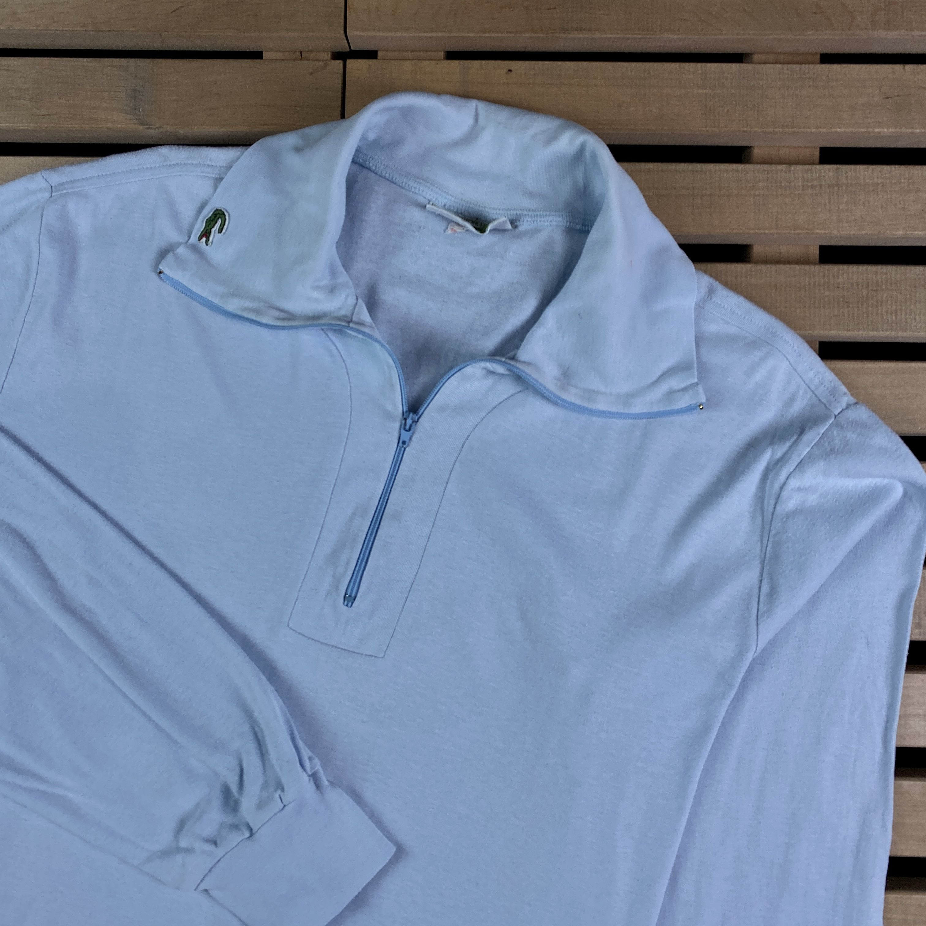 Lacoste × Vintage Men’s Jumper Sweatshirt Lacoste Chemise Vintage Size 4 Size US XS / EU 42 / 0 - 2 Thumbnail