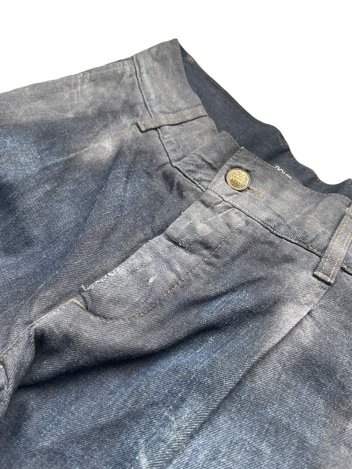 Designer × Dolce & Gabbana × Vintage Rare Vintage Dolce & Gabbana Faded Wash Trouser Size US 36 / EU 52 - 5 Thumbnail