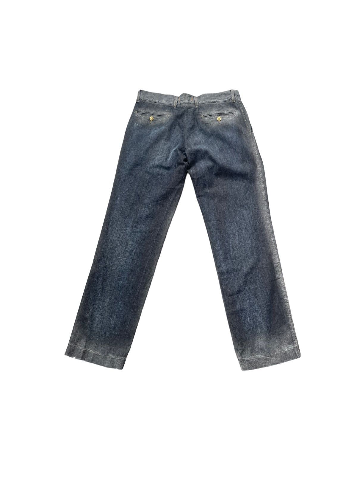 Designer × Dolce & Gabbana × Vintage Rare Vintage Dolce & Gabbana Faded Wash Trouser Size US 36 / EU 52 - 6 Thumbnail