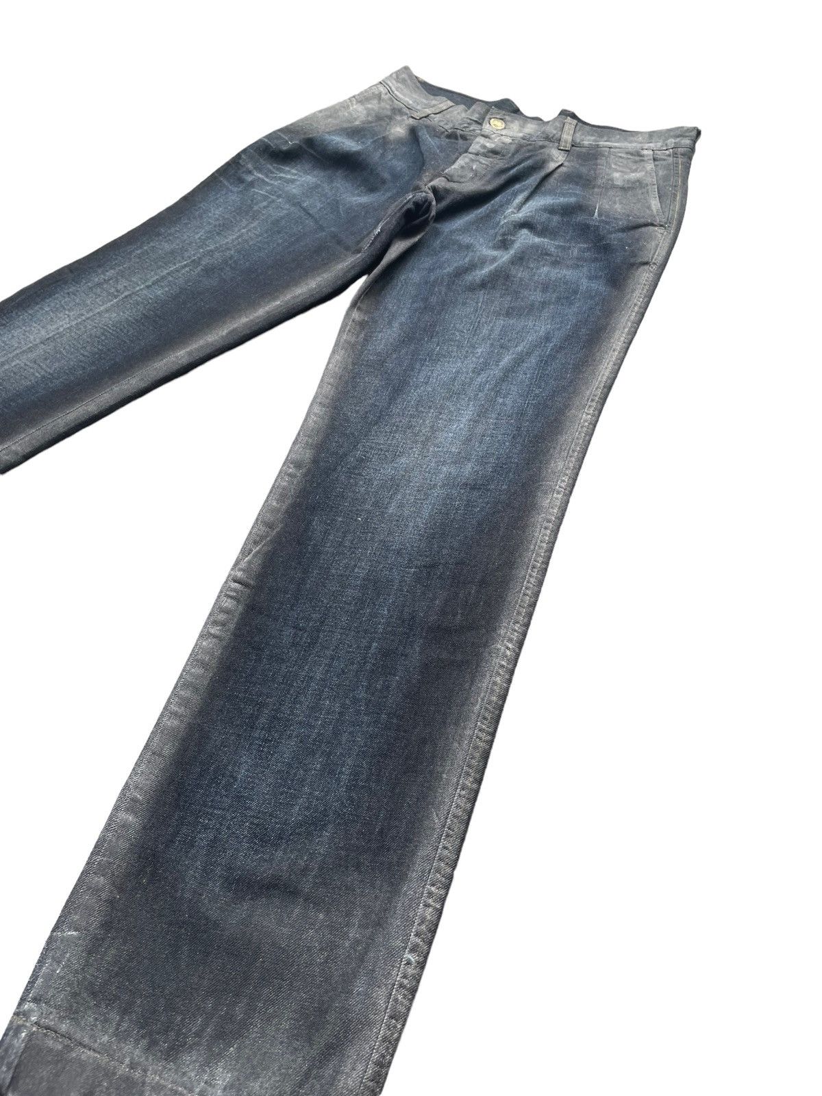 Designer × Dolce & Gabbana × Vintage Rare Vintage Dolce & Gabbana Faded Wash Trouser Size US 36 / EU 52 - 2 Thumbnail