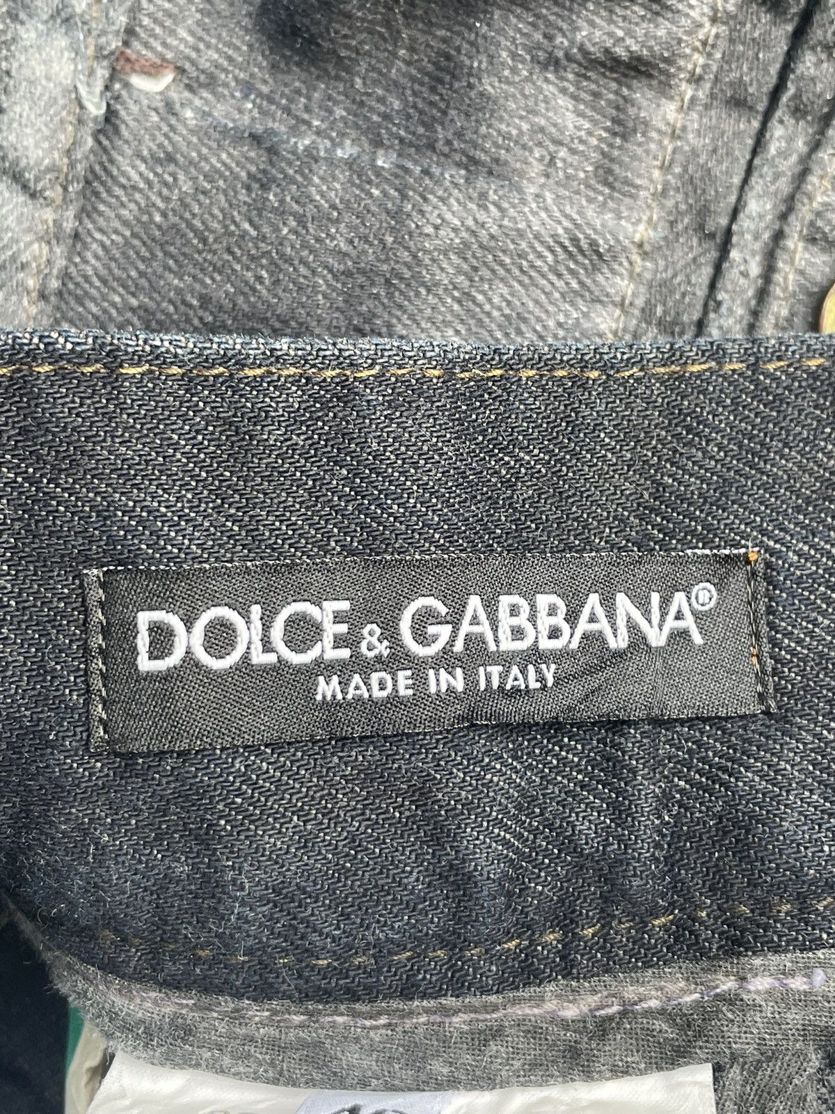 Designer × Dolce & Gabbana × Vintage Rare Vintage Dolce & Gabbana Faded Wash Trouser Size US 36 / EU 52 - 10 Thumbnail
