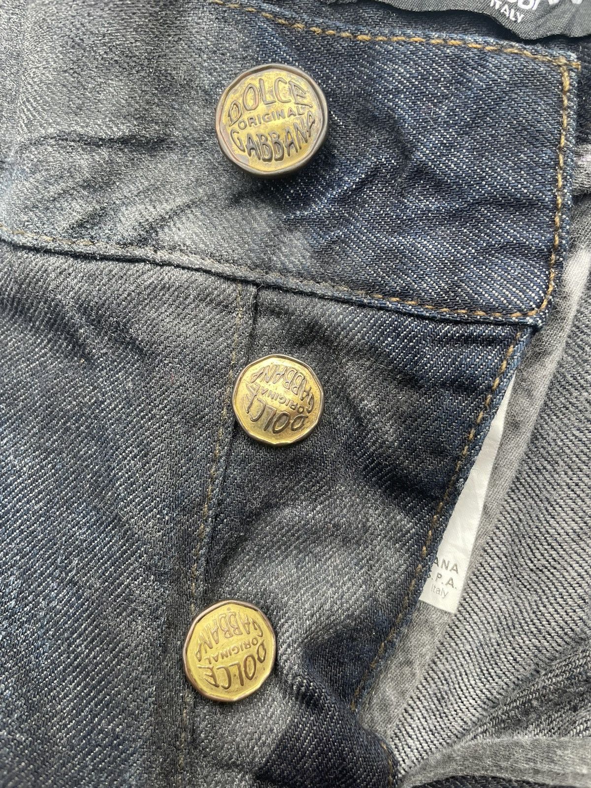 Designer × Dolce & Gabbana × Vintage Rare Vintage Dolce & Gabbana Faded Wash Trouser Size US 36 / EU 52 - 16 Thumbnail