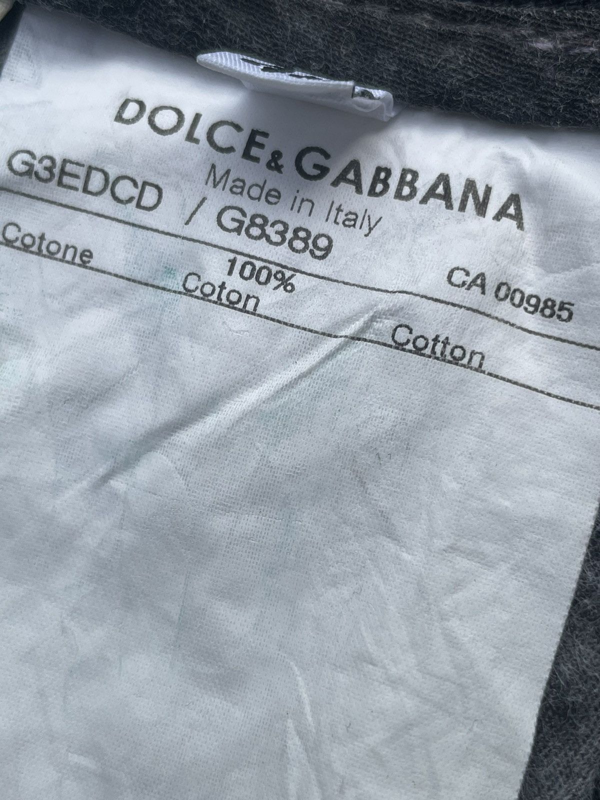 Designer × Dolce & Gabbana × Vintage Rare Vintage Dolce & Gabbana Faded Wash Trouser Size US 36 / EU 52 - 11 Thumbnail