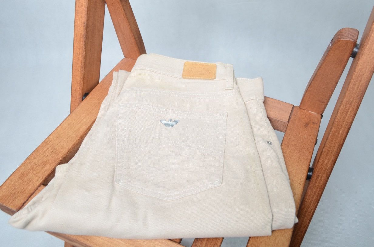 Armani Vintage Armani denim jeans size 34 Size US 34 / EU 50 - 1 Thumbnail