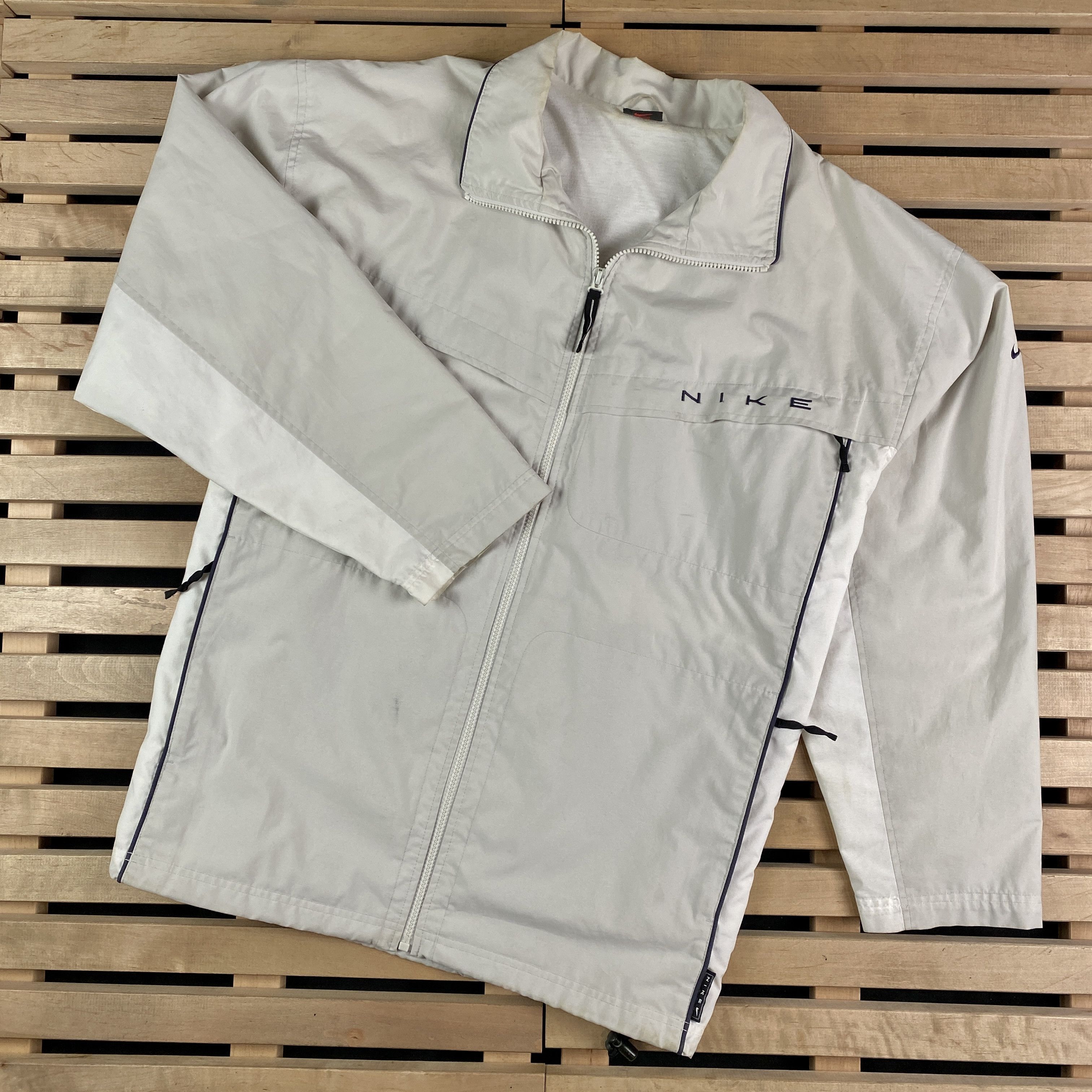 Nike × Vintage Mens Bomber Jacket Nike Vintage Size L Size US L / EU 52-54 / 3 - 1 Thumbnail