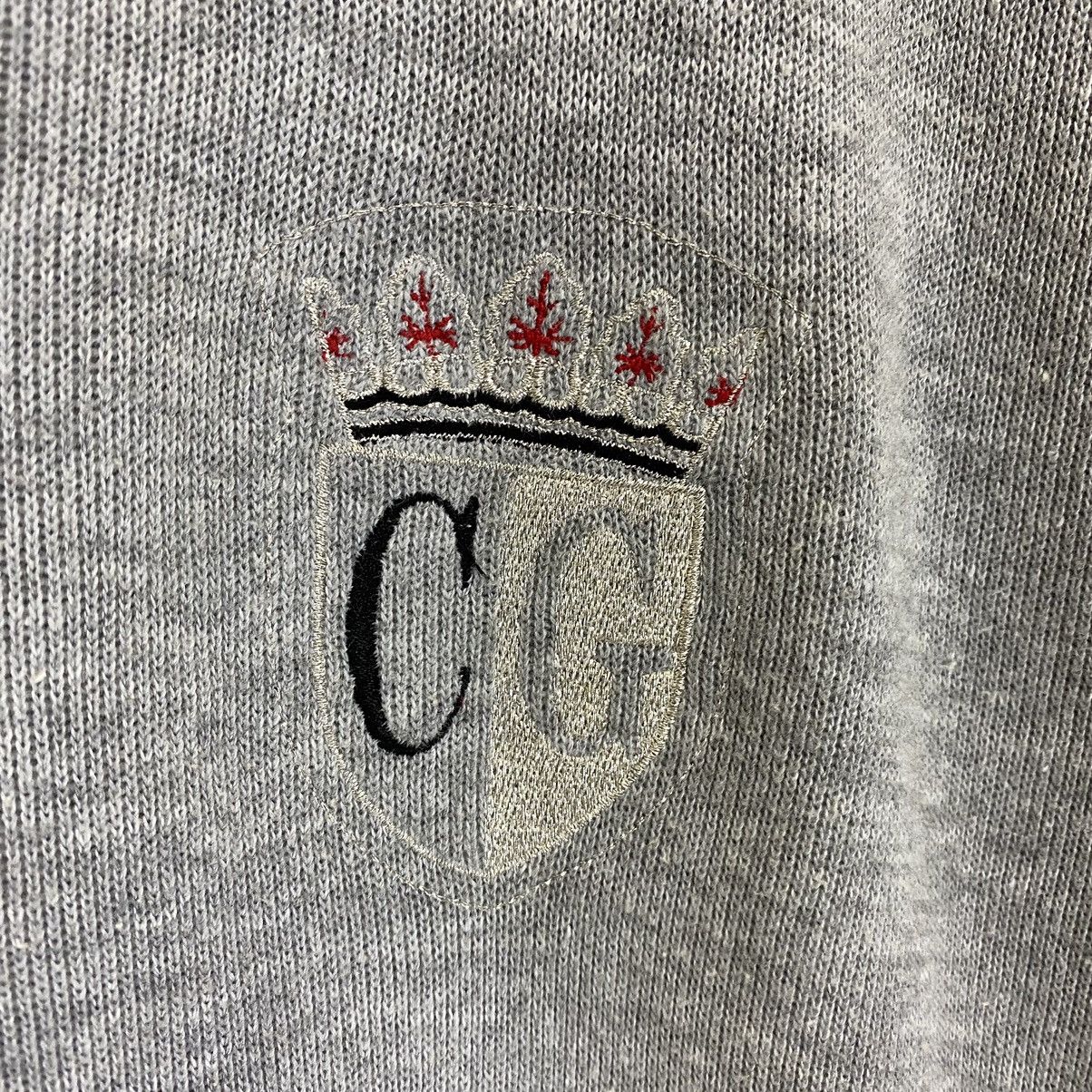 Vintage Vintage Christian Georges Zipper Small Logo Crewneck Hoodie Size US M / EU 48-50 / 2 - 6 Thumbnail