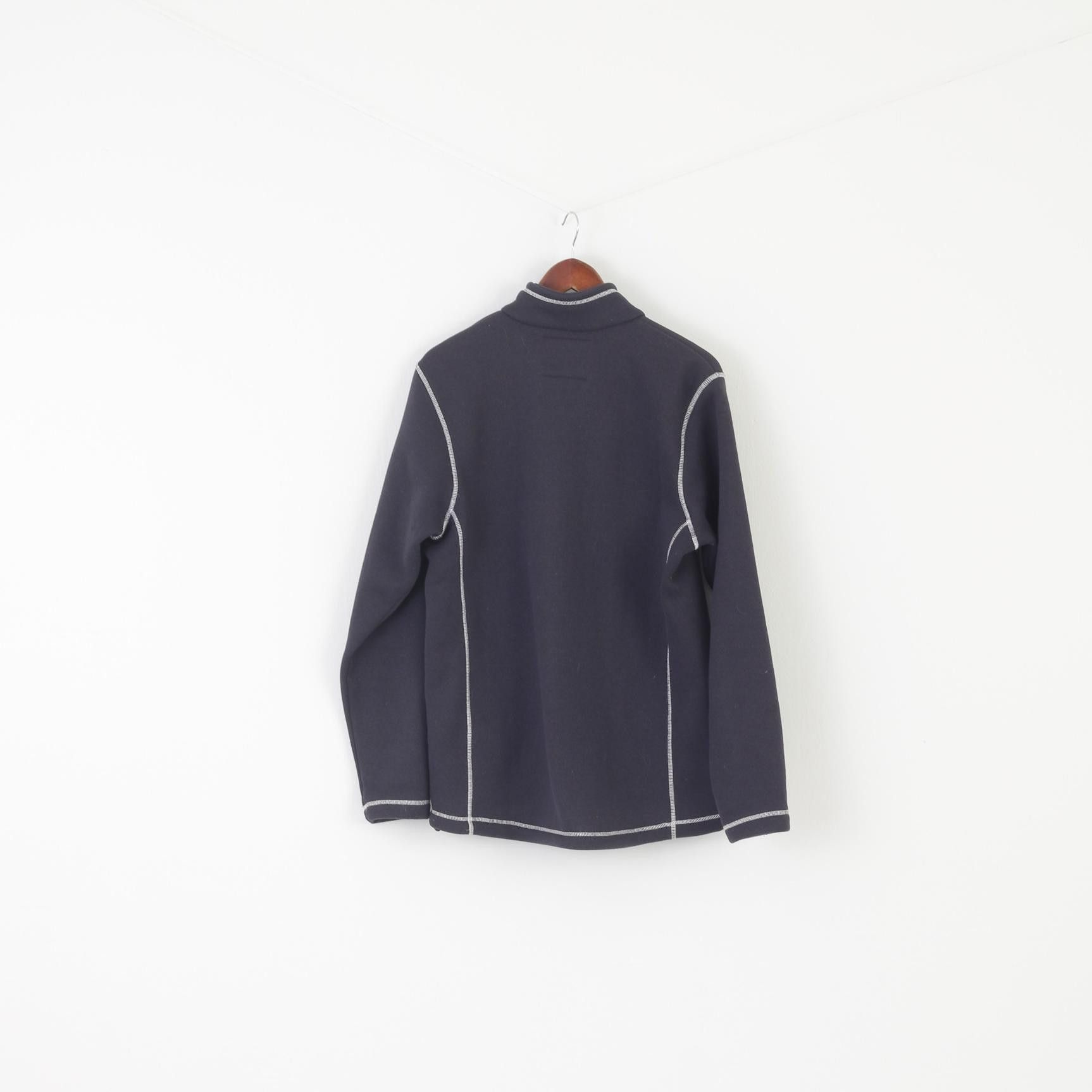 Helly Hansen Helly Hansen Workwear Men L Sweatshirt Gray Full Zipper 9607 Size US L / EU 52-54 / 3 - 7 Thumbnail