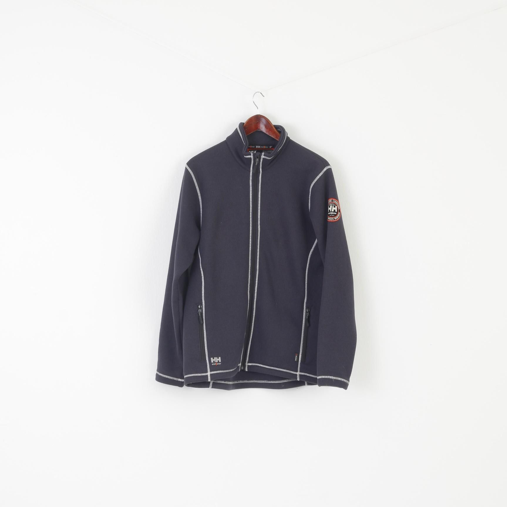 Helly Hansen Helly Hansen Workwear Men L Sweatshirt Gray Full Zipper 9607 Size US L / EU 52-54 / 3 - 1 Thumbnail