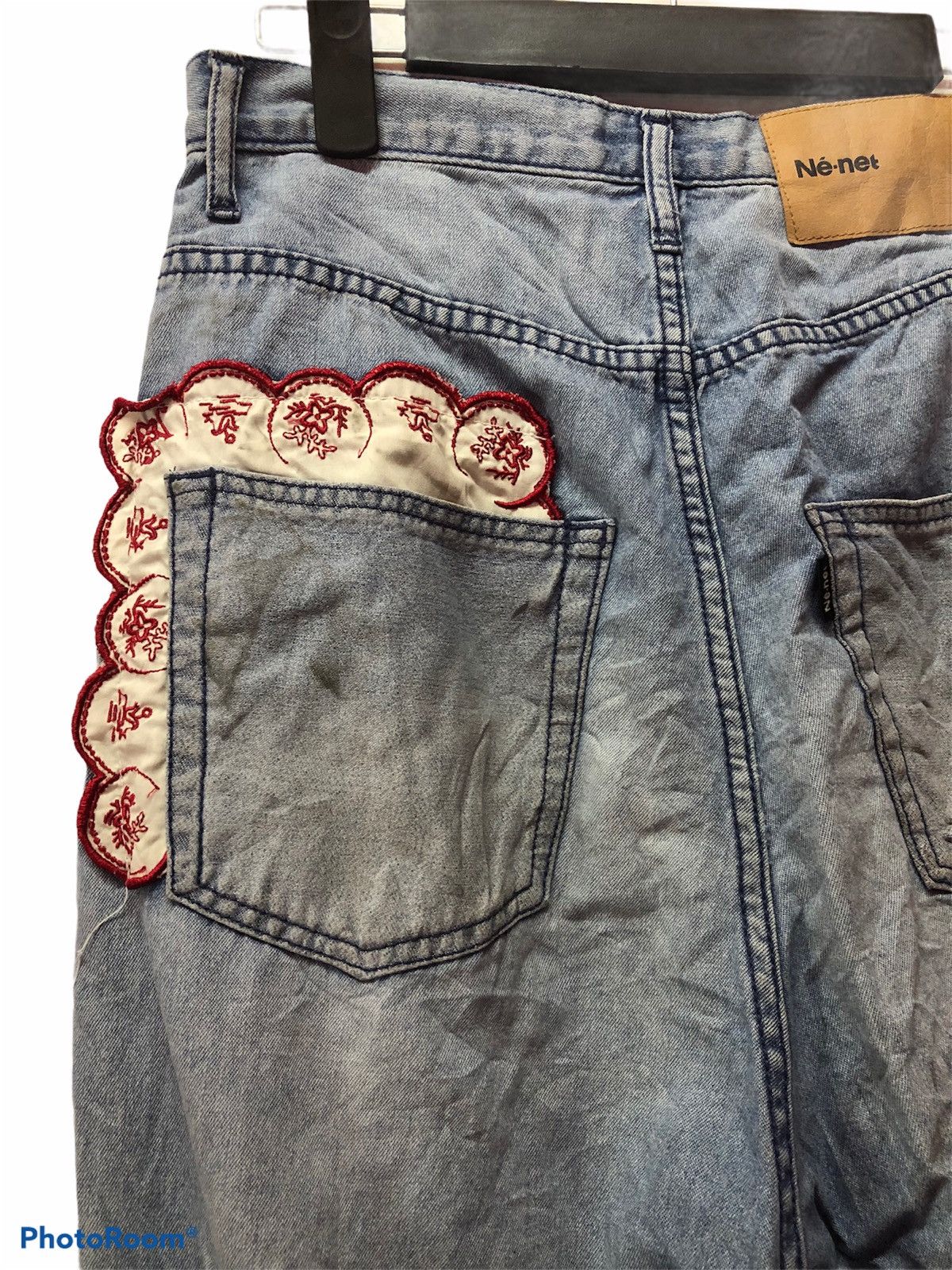Issey Miyake × Japanese Brand × Ne-Net Ne-Net Distressed 3Q Pants Size US 29 - 4 Thumbnail