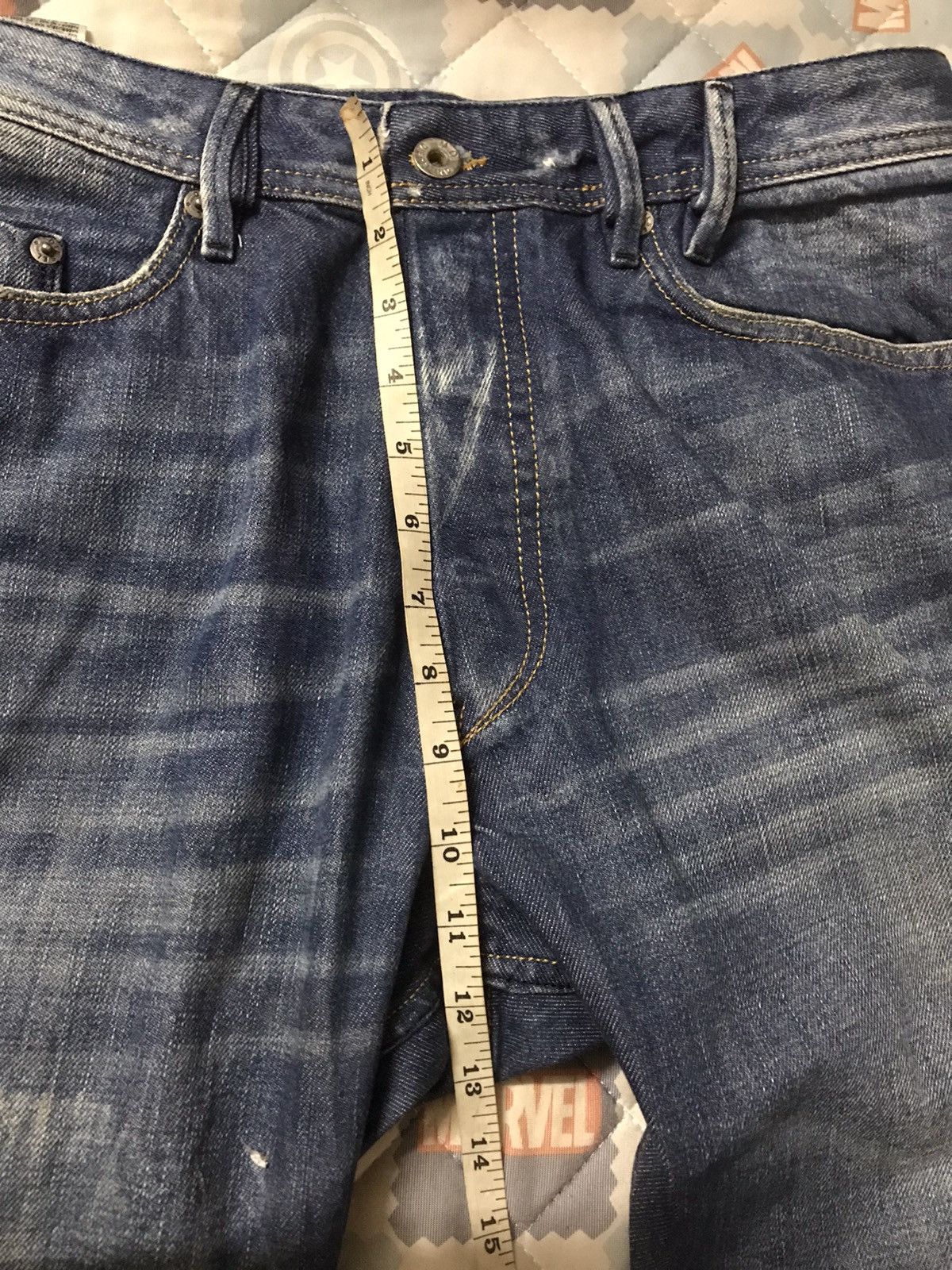 Diesel 💥 QUICKSALE💥Vintage Diesel Distressed Denim Made in Italy Size US 36 / EU 52 - 7 Thumbnail