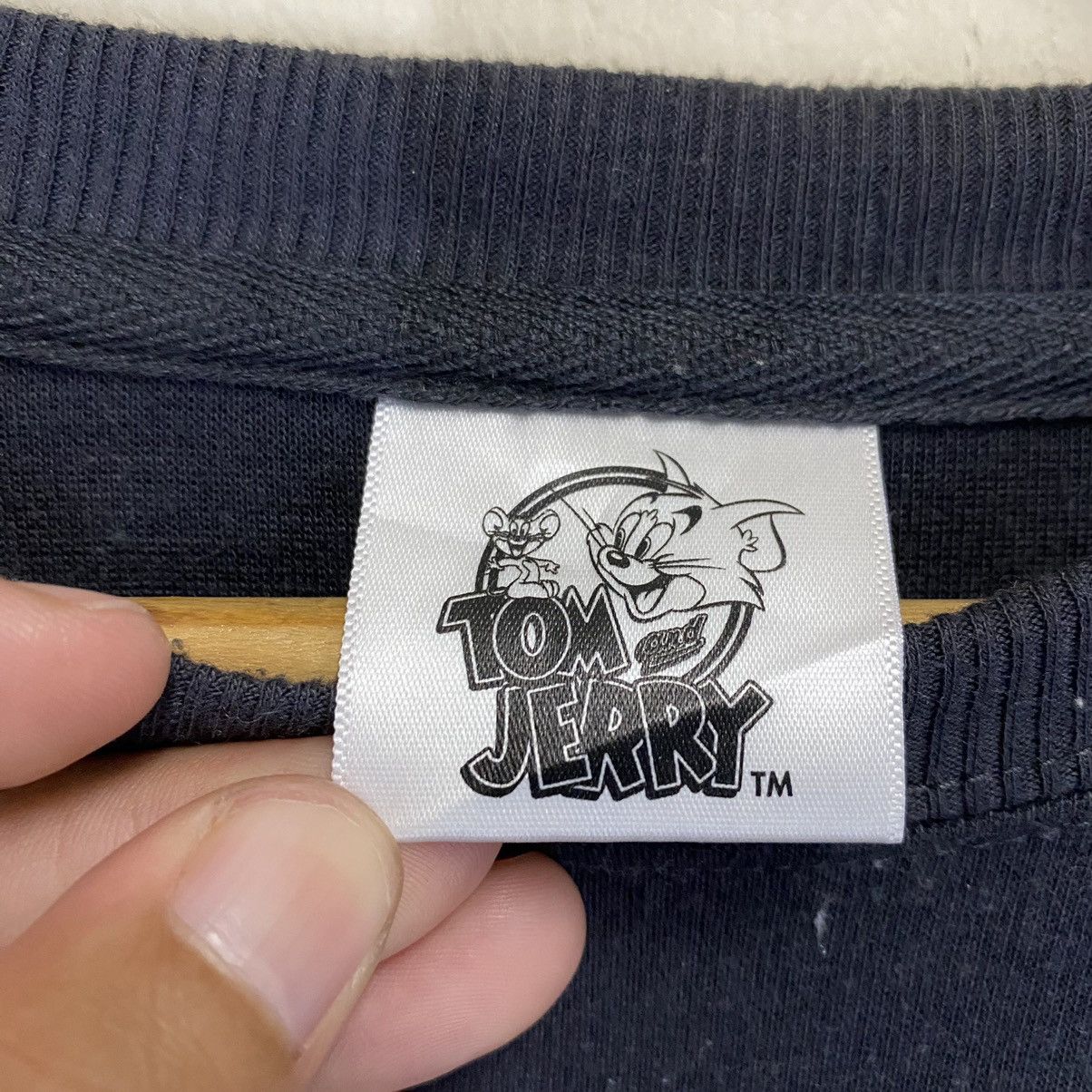 Cartoon Network × Disney × Vintage Vintage Tom n Jerry Small Logo Crewneck Sweatshirt Size L Size US L / EU 52-54 / 3 - 7 Thumbnail