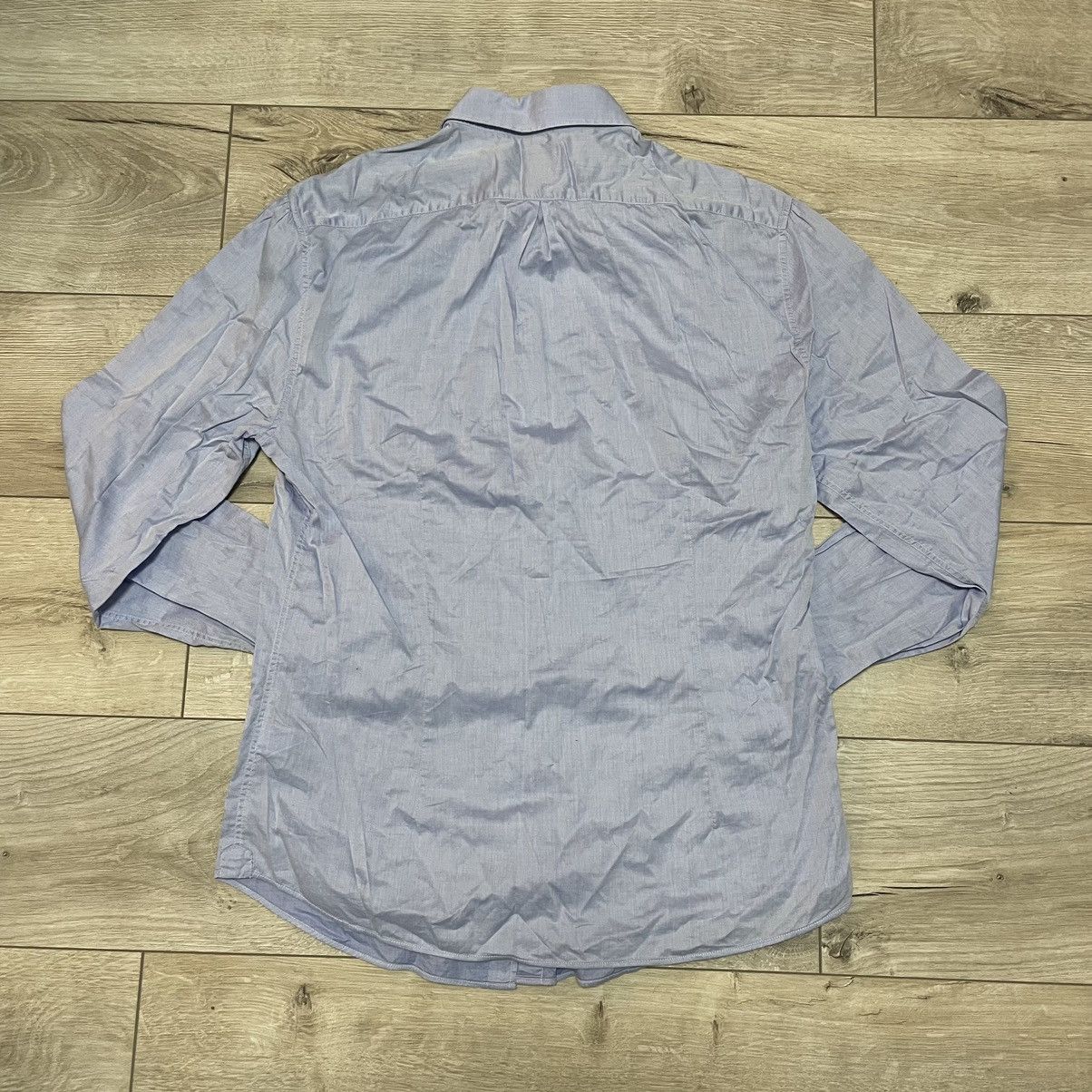 Brunello Cucinelli Brunello Cucinelli blue shirt Size US L / EU 52-54 / 3 - 5 Thumbnail