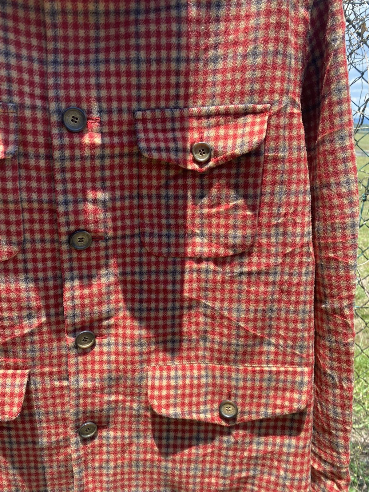 Vintage Vintage PAZZO X CARPINI Wool Jacket Size US XL / EU 56 / 4 - 7 Thumbnail