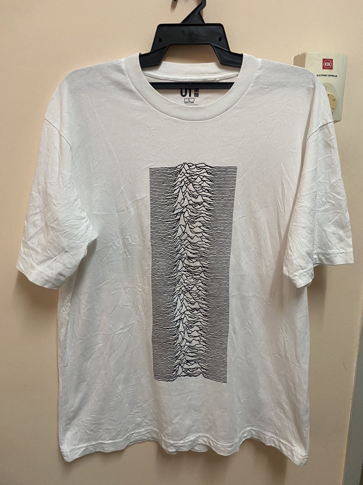 Joy Division Unknown Pleasure Peter Saville Remix Tshirt - Short 