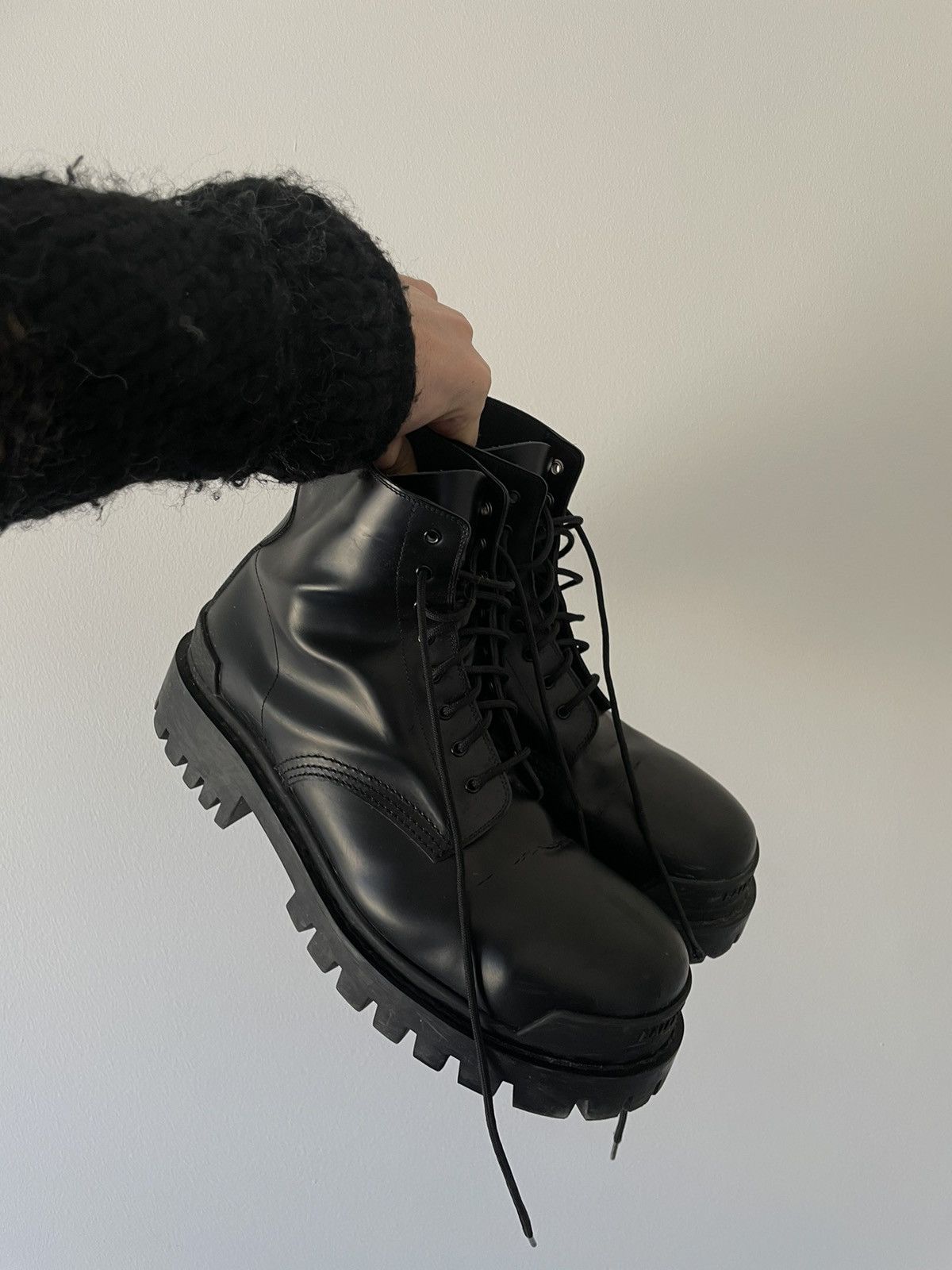 Balenciaga Balenciaga Strike Boots 46 | Grailed