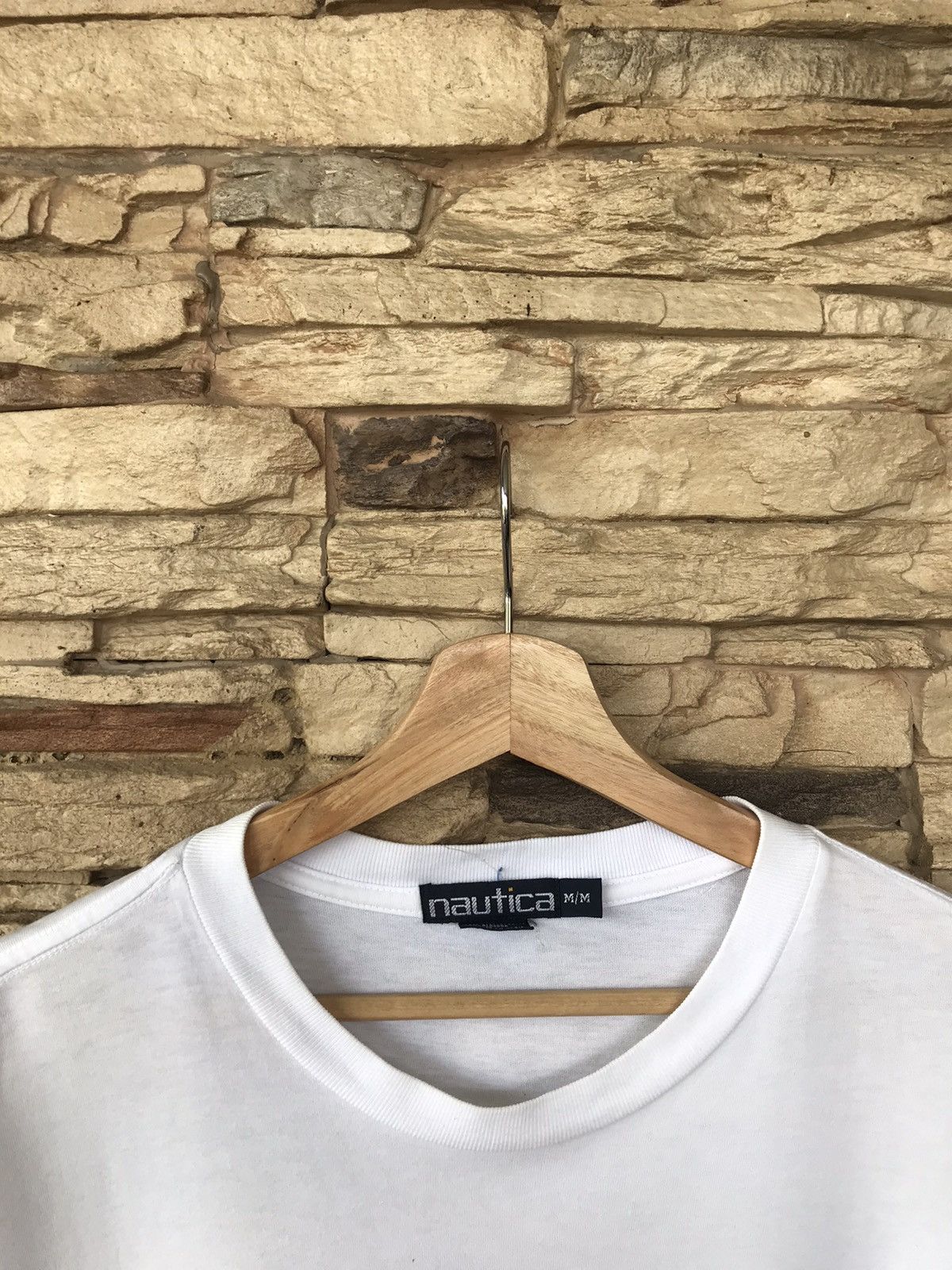 Nautica Vintage Nautica Great Barrier Reep Tee surfstyle skategang Size US M / EU 48-50 / 2 - 4 Thumbnail