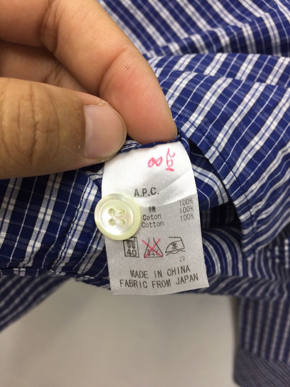 A.P.C. APC Western Rare Design Shirt Size US M / EU 48-50 / 2 - 6 Thumbnail