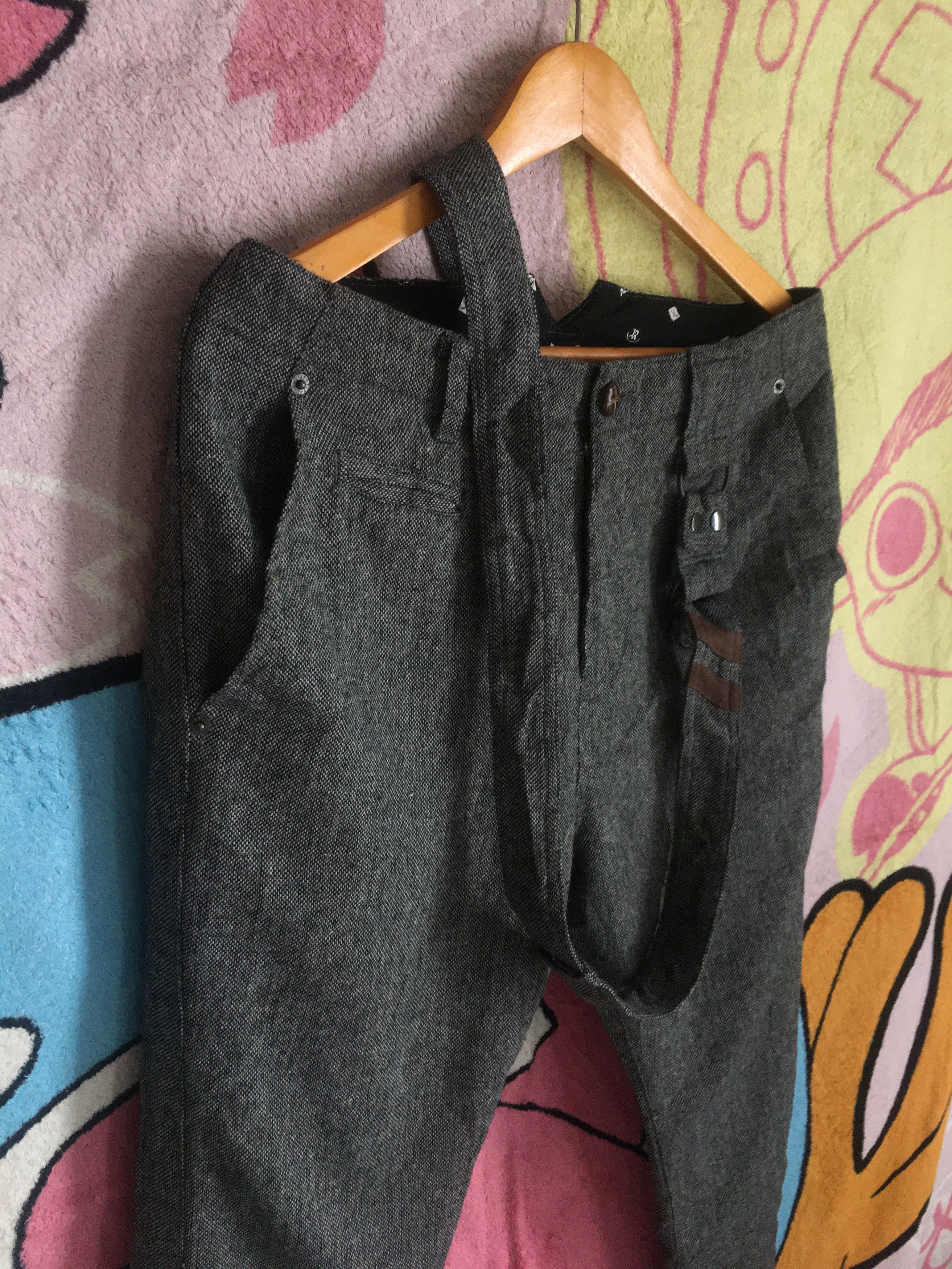 Japanese Brand PPFM Single Shoulder Belt Destruct Pants Size US 32 / EU 48 - 7 Thumbnail