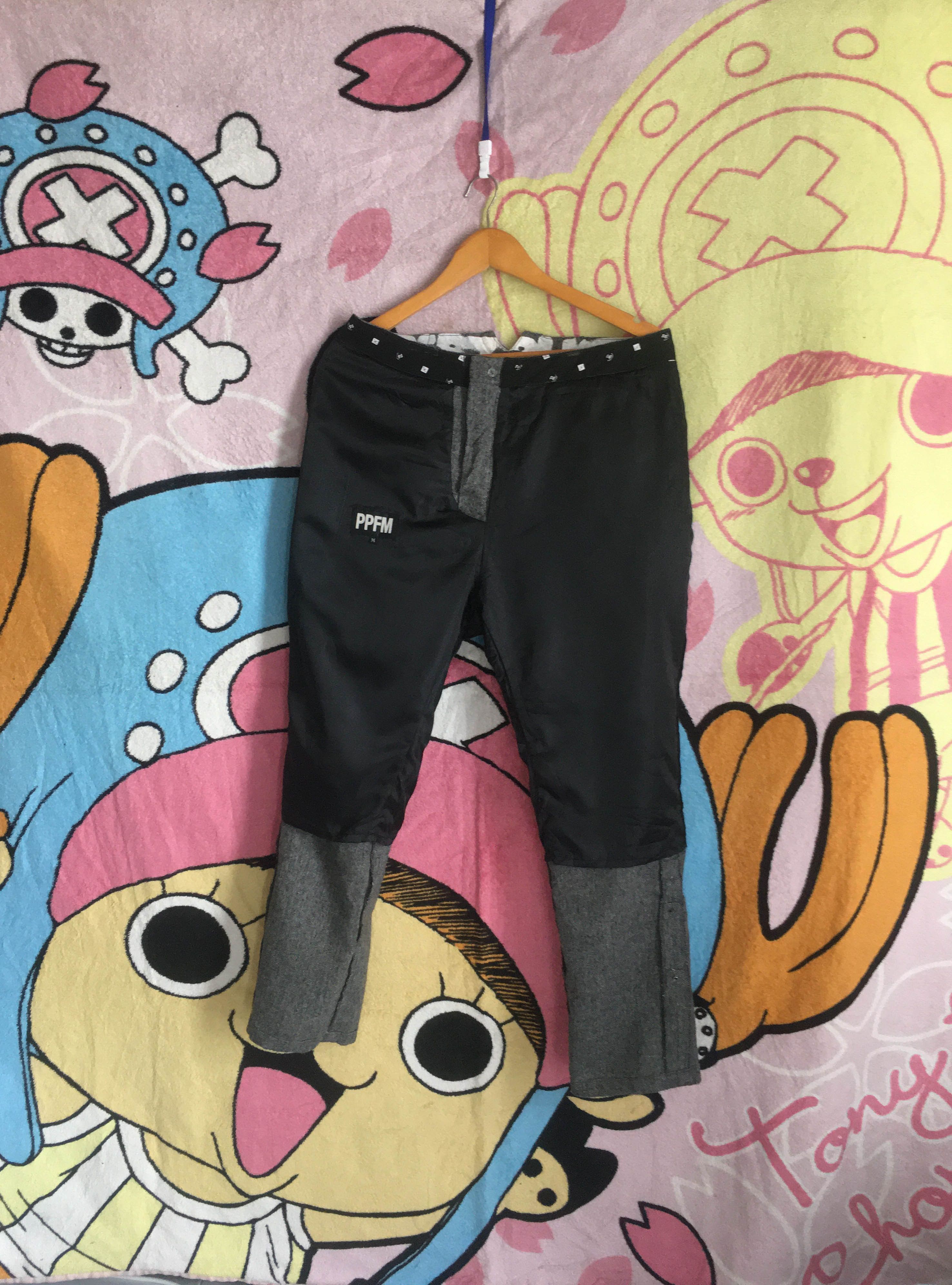 Japanese Brand PPFM Single Shoulder Belt Destruct Pants Size US 32 / EU 48 - 11 Thumbnail