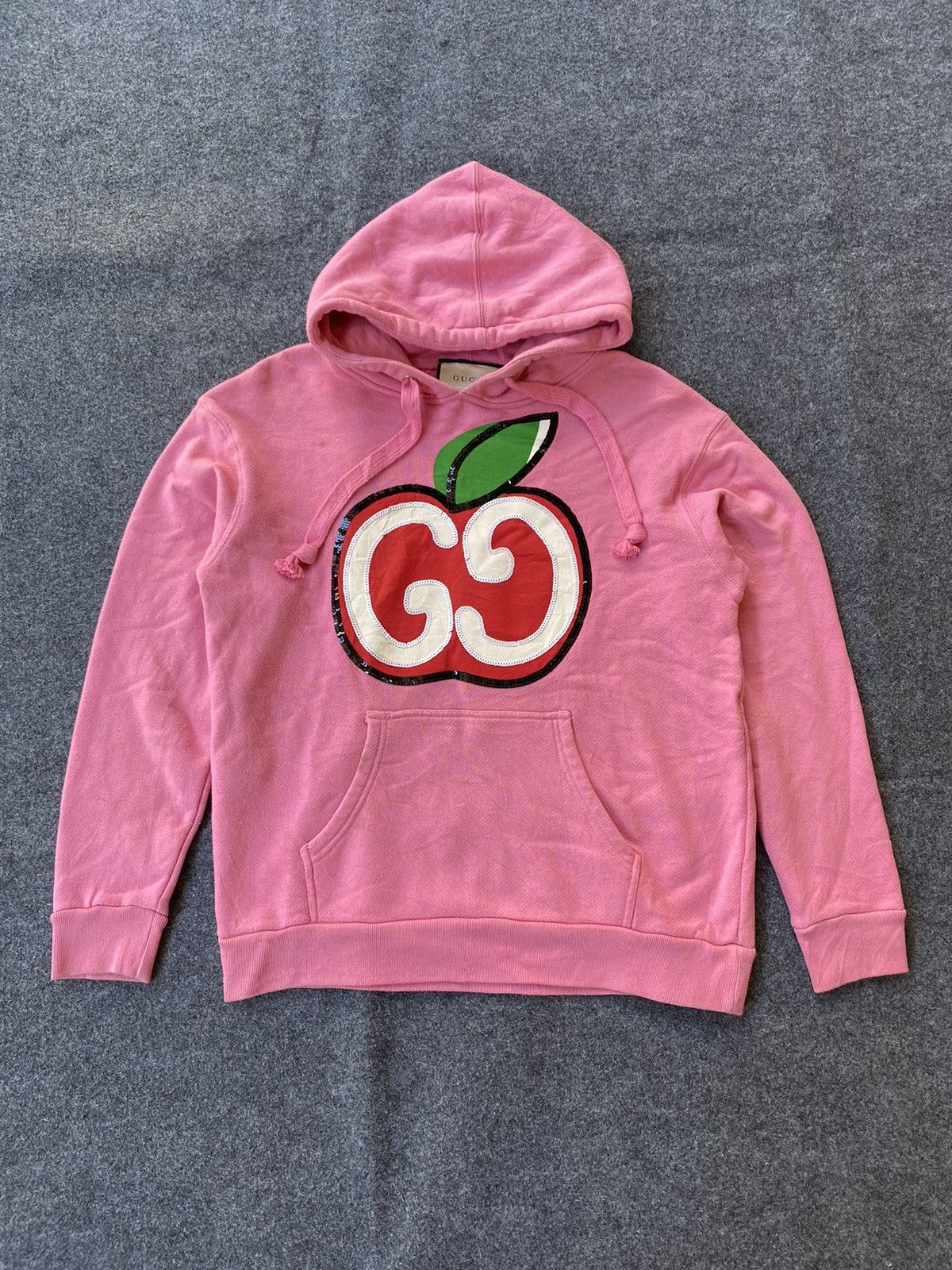 Gucci apple hoodie sale