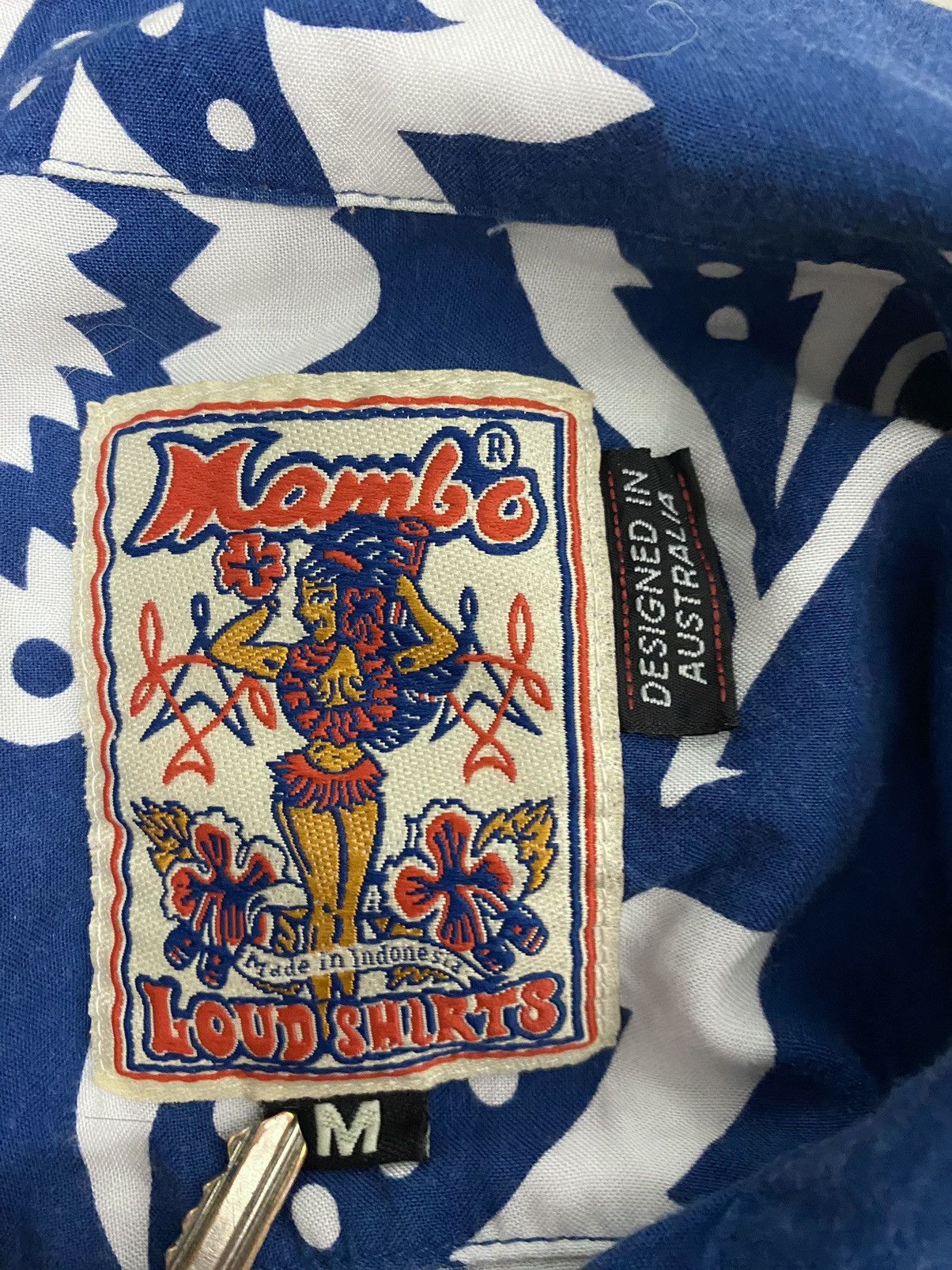 Mambo × Vintage Mambo Loud Hawaiian Shirt blue vintage Australia Size US M / EU 48-50 / 2 - 7 Thumbnail