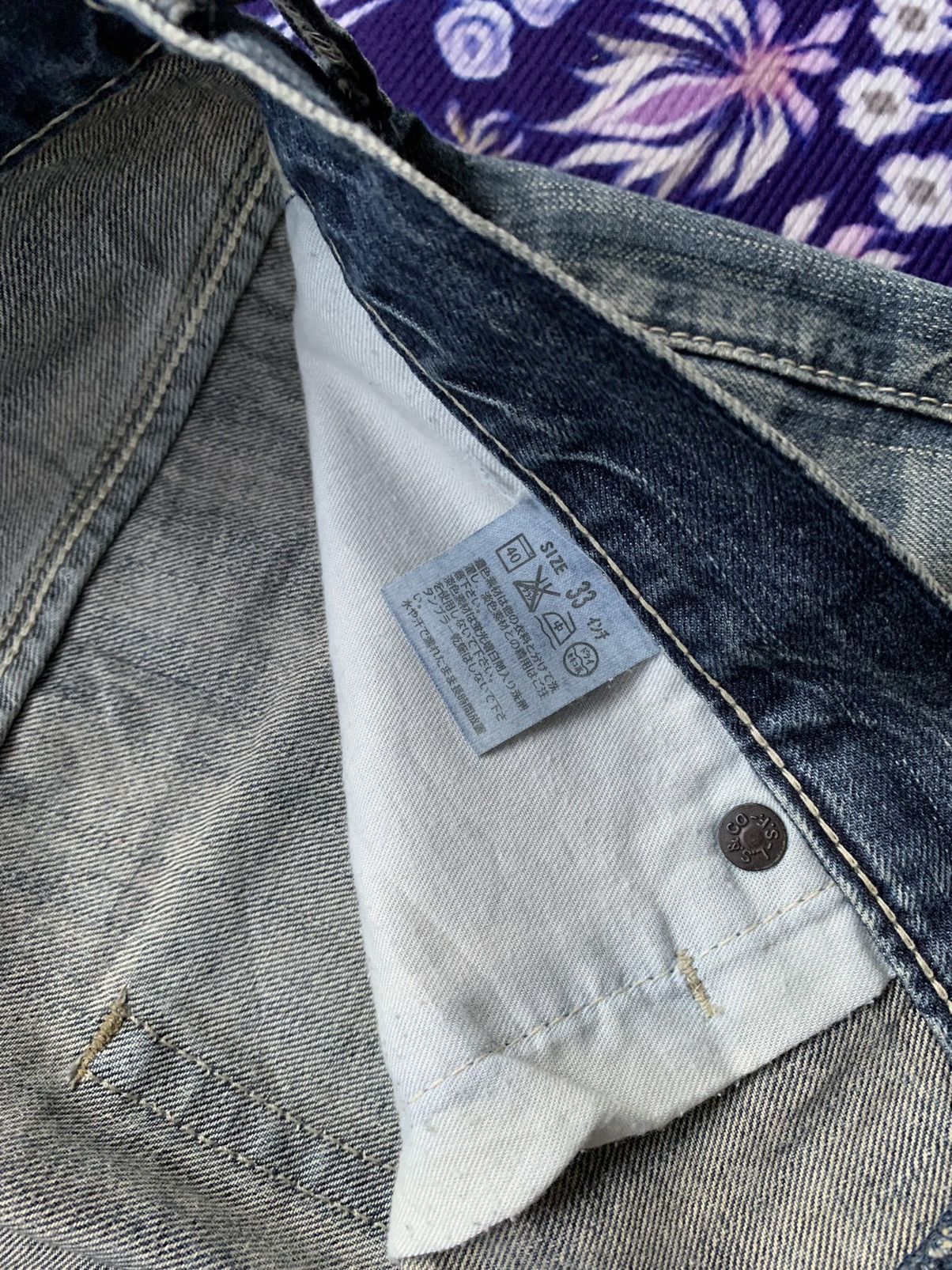 Levi's Vintage Clothing Vintage Levis 203 Faded Wash Denim Size US 36 / EU 52 - 6 Thumbnail