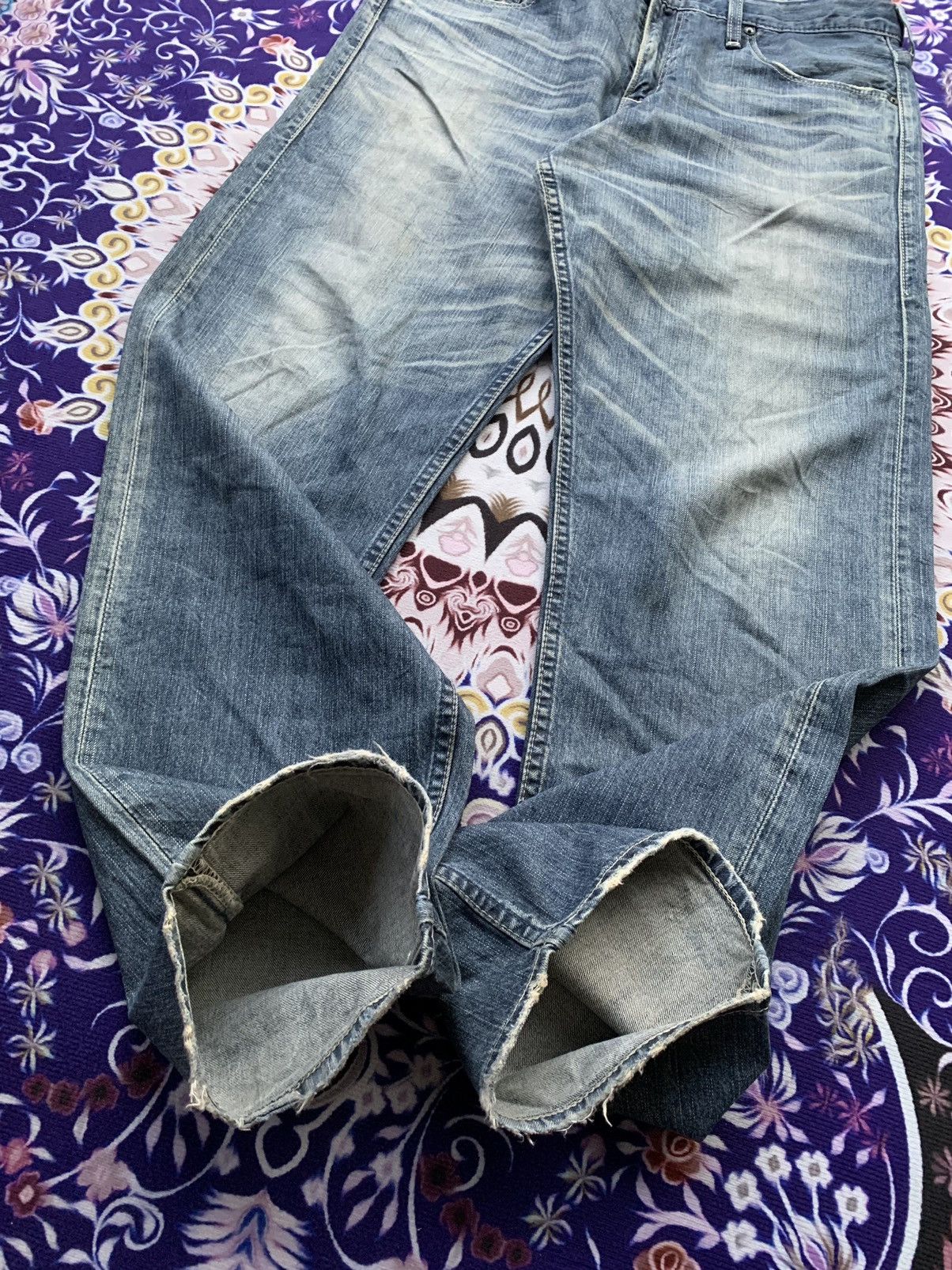 Levi's Vintage Clothing Vintage Levis 203 Faded Wash Denim Size US 36 / EU 52 - 2 Thumbnail