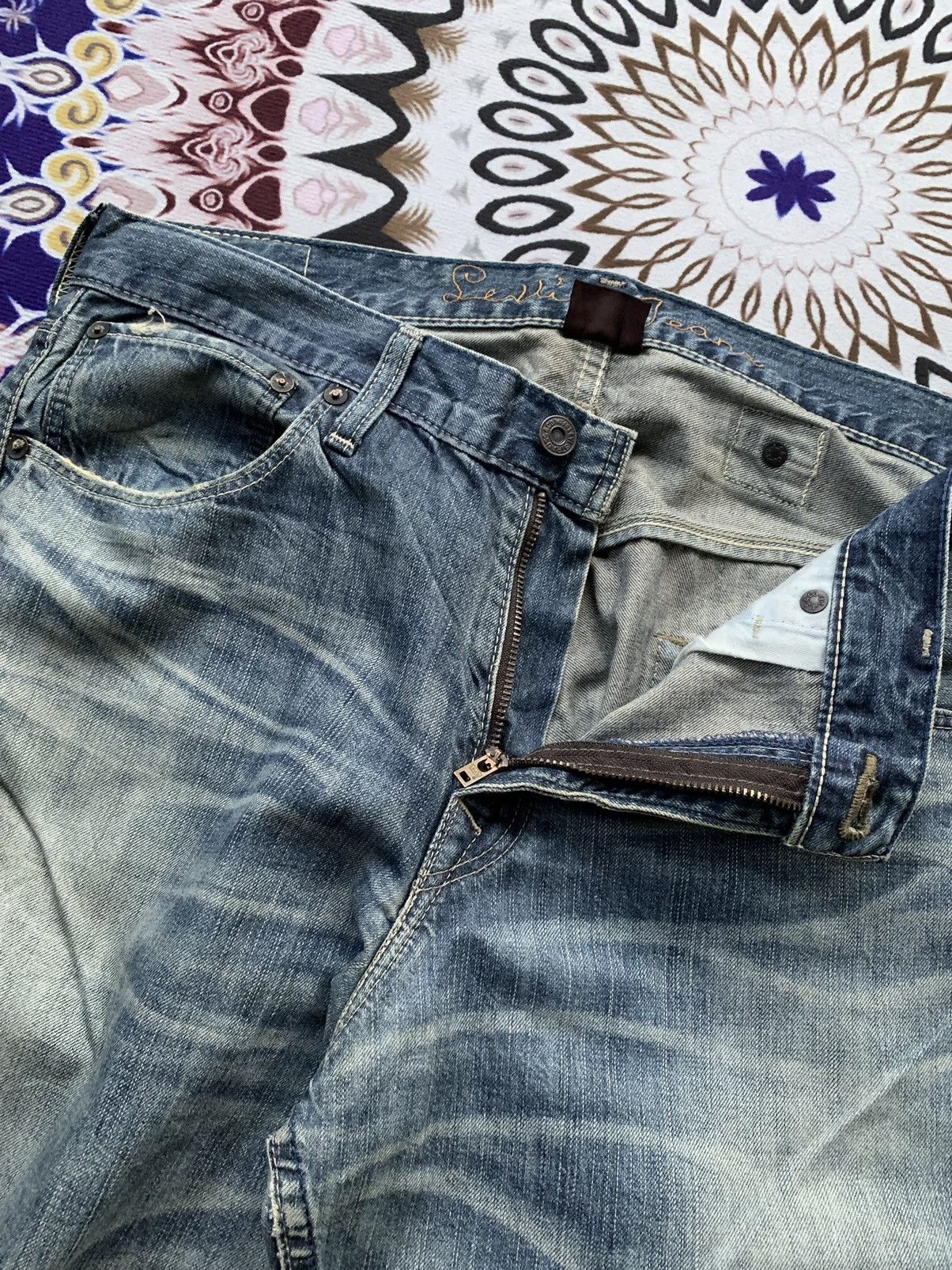 Levi's Vintage Clothing Vintage Levis 203 Faded Wash Denim Size US 36 / EU 52 - 4 Thumbnail