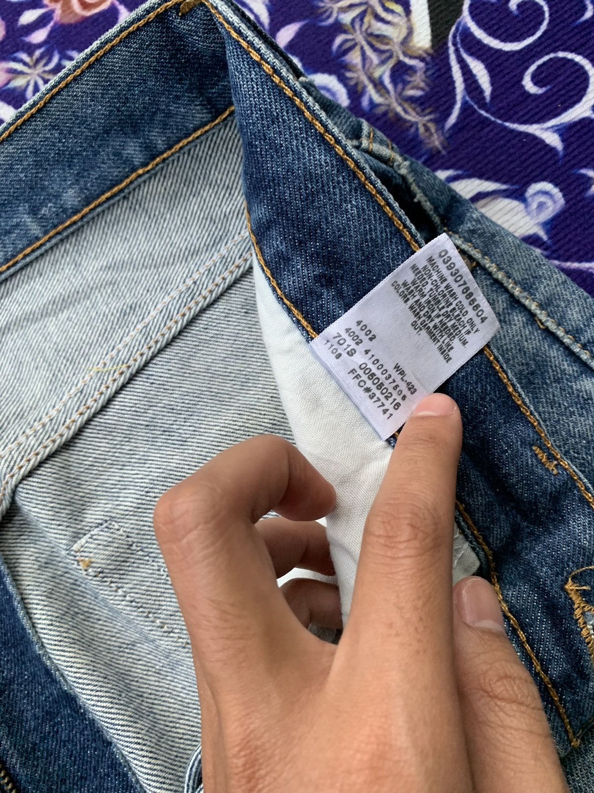 Levi's Vintage Clothing Vintage Levis 505 Faded Waah Denim Size US 36 / EU 52 - 8 Thumbnail