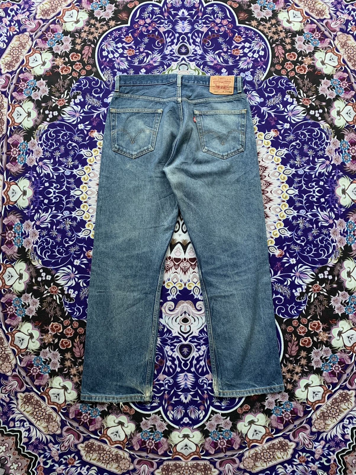 Levi's Vintage Clothing Vintage Levis 505 Faded Waah Denim Size US 36 / EU 52 - 1 Thumbnail