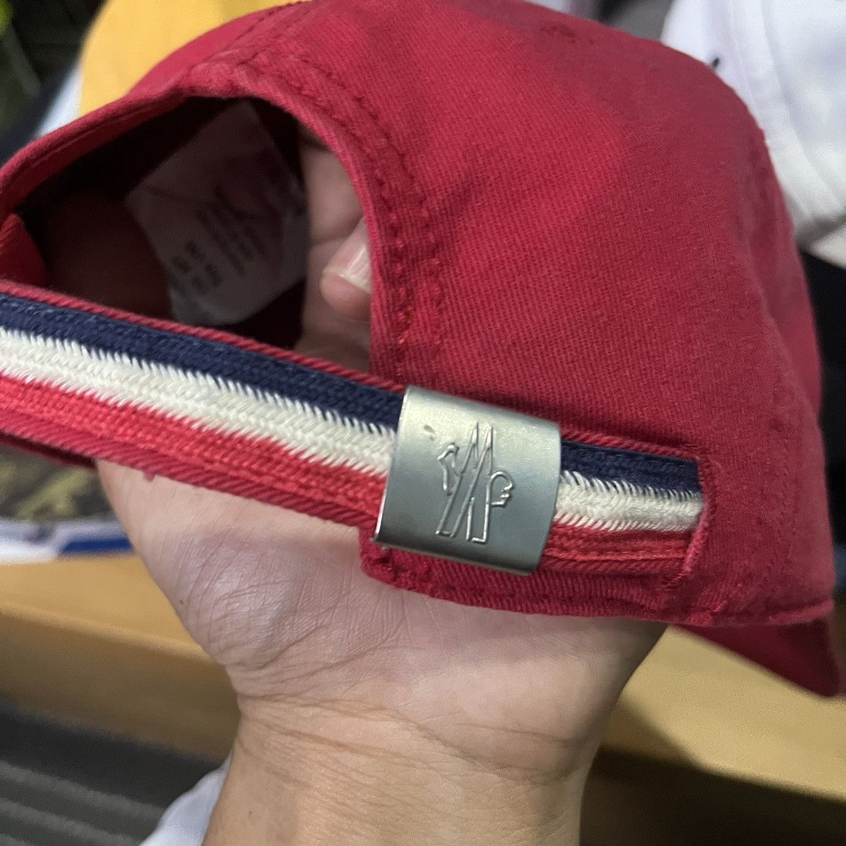 Moncler Moncler Small Logo Adjustable Cap Size ONE SIZE - 5 Thumbnail