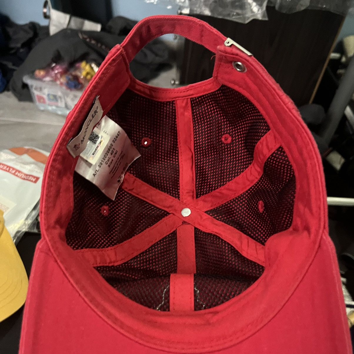 Moncler Moncler Small Logo Adjustable Cap Size ONE SIZE - 6 Thumbnail