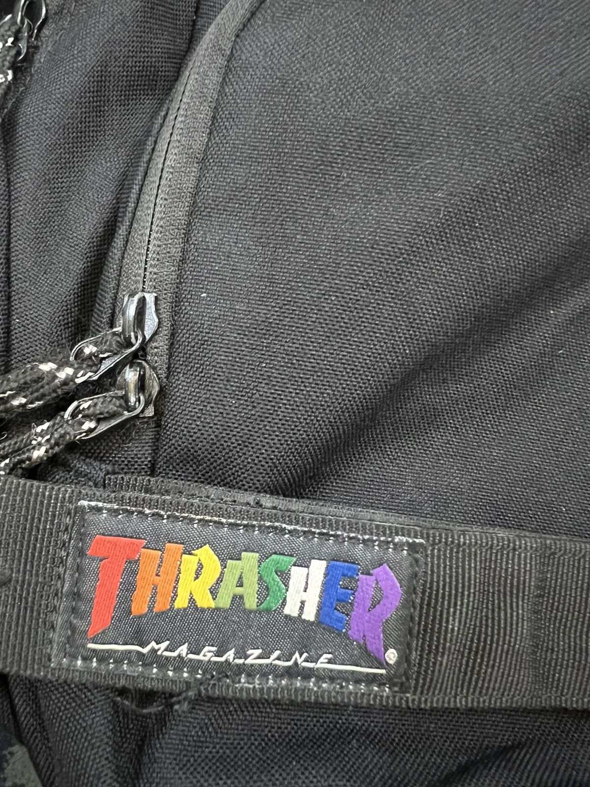Thrasher Thrasher Corduro Black Backpack Size ONE SIZE - 9 Thumbnail