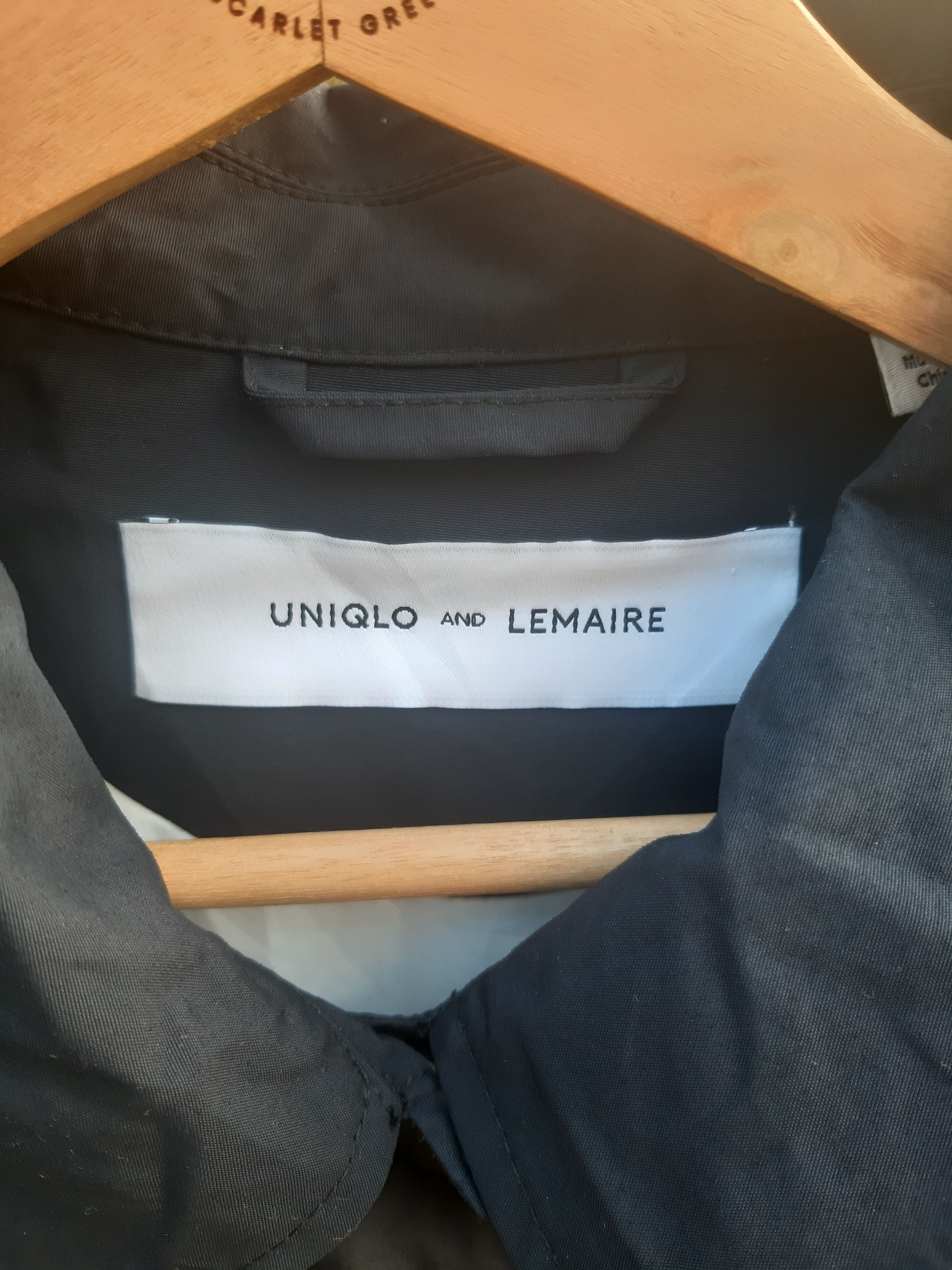 Japanese Brand × Lemaire × Uniqlo Vintage Uniqlo And Lemaire Parka Waterproof Size US L / EU 52-54 / 3 - 6 Thumbnail