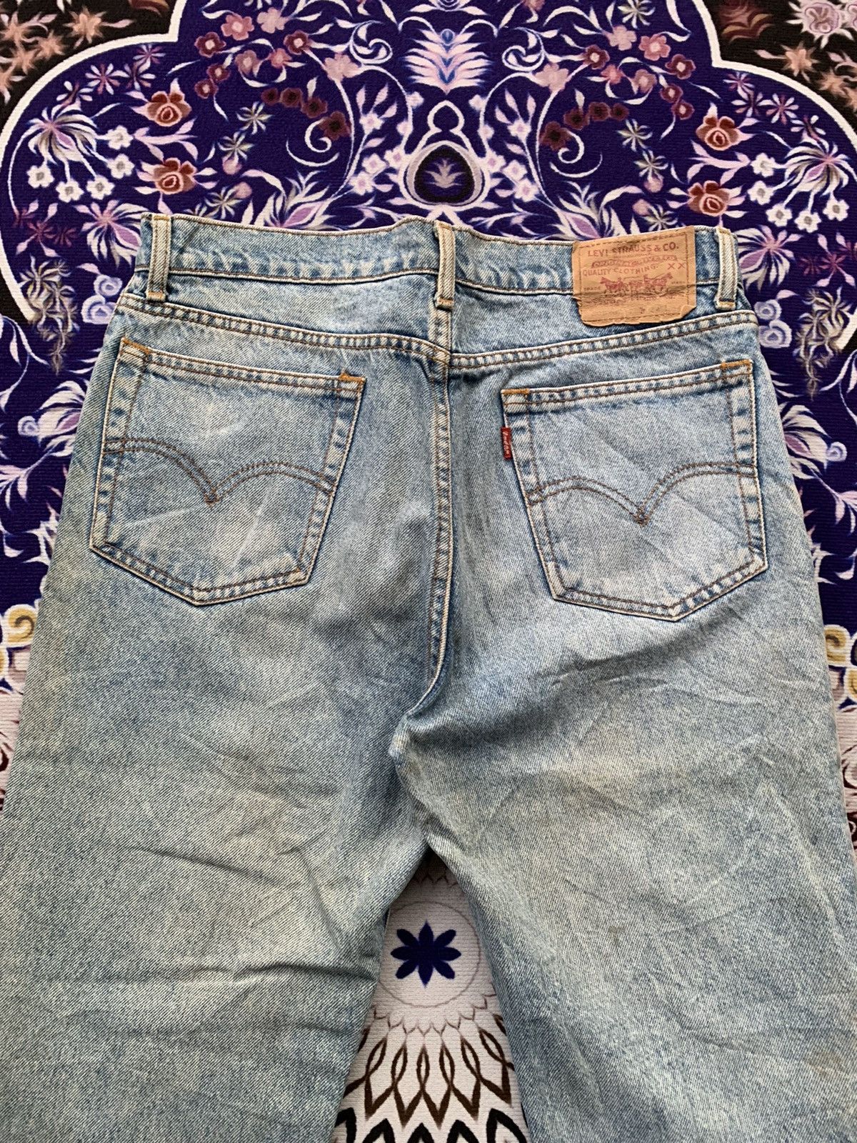 Levi's Vintage Clothing Vintage Levis 205 Faded Distressed Denim Size US 34 / EU 50 - 11 Thumbnail