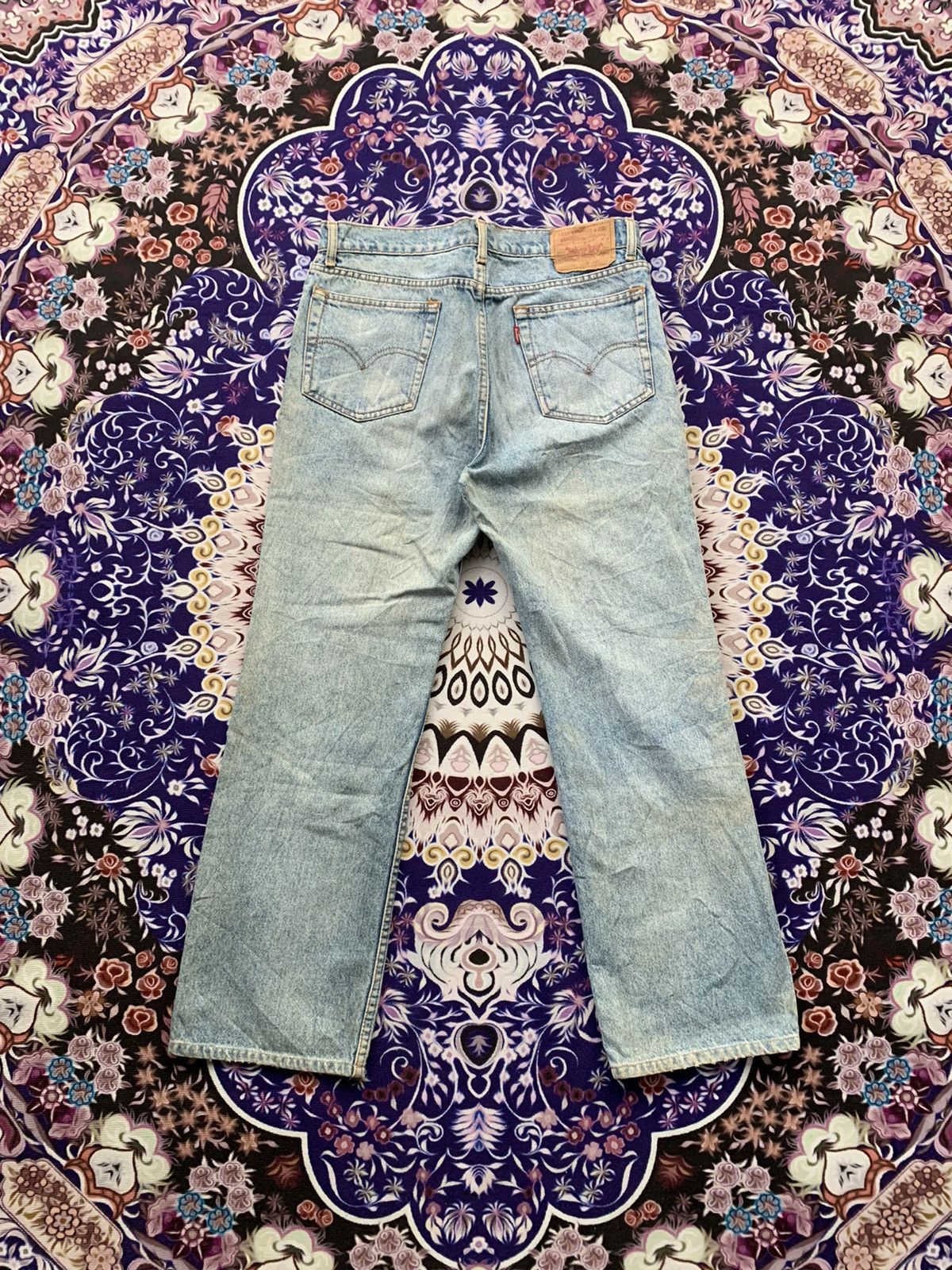 Levi's Vintage Clothing Vintage Levis 205 Faded Distressed Denim Size US 34 / EU 50 - 8 Thumbnail