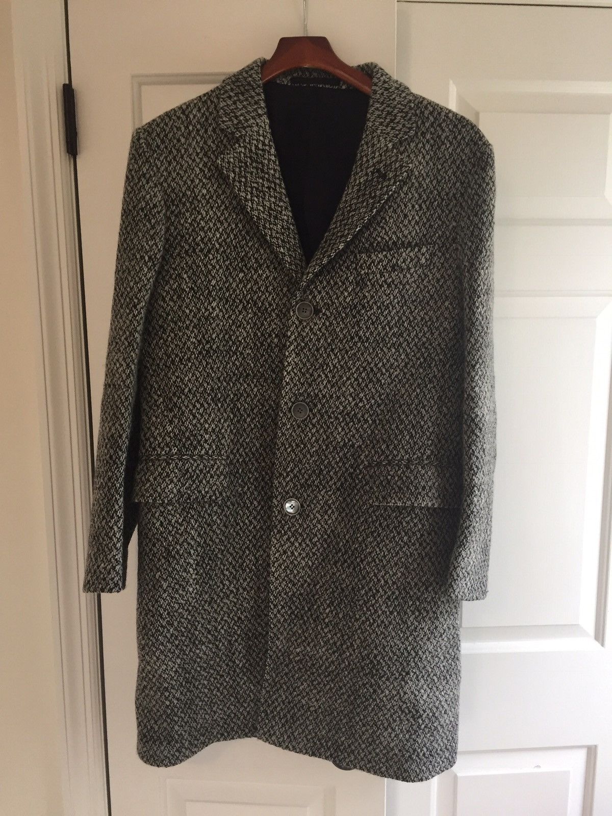 Officine General wool overcoat