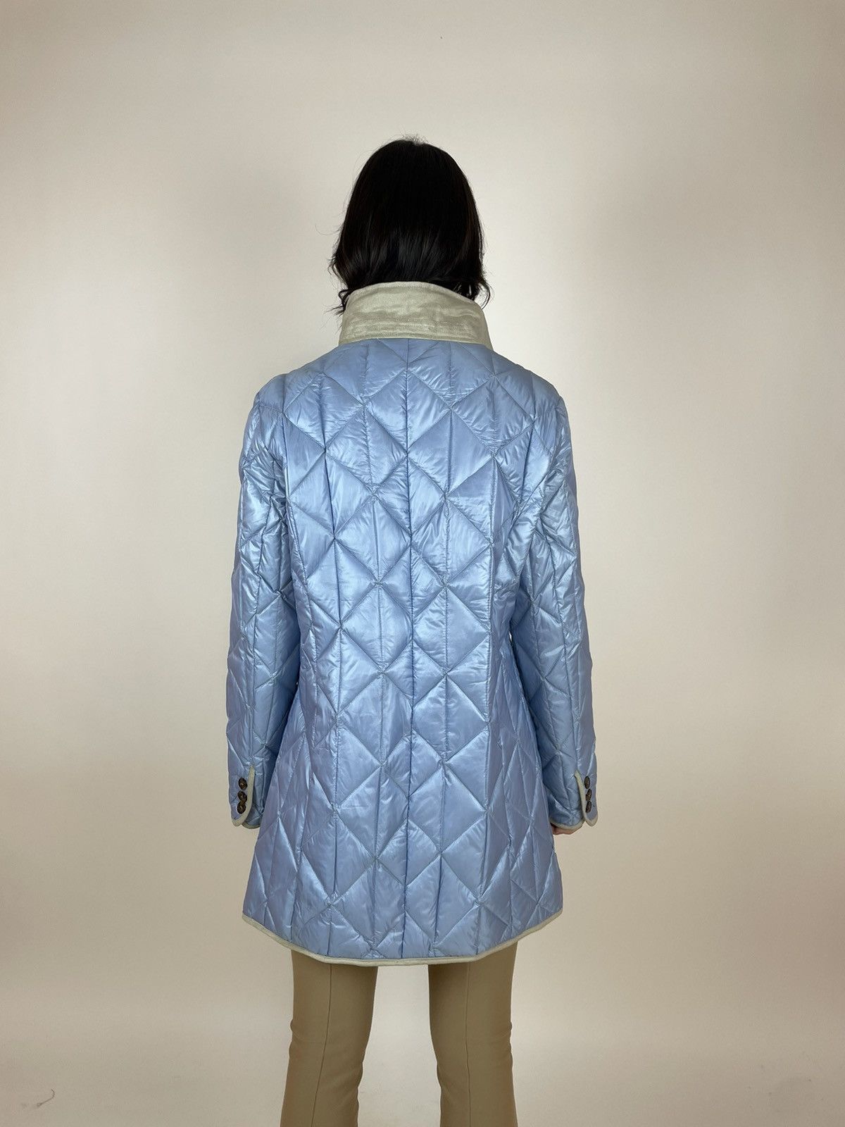 Other Ashley Brooke Womens Quilt Down coat jacket size M-L Size L / US 10 / IT 46 - 9 Thumbnail