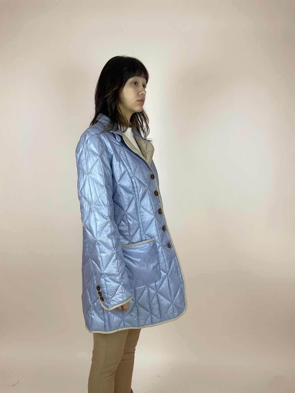 Other Ashley Brooke Womens Quilt Down coat jacket size M-L Size L / US 10 / IT 46 - 6 Thumbnail