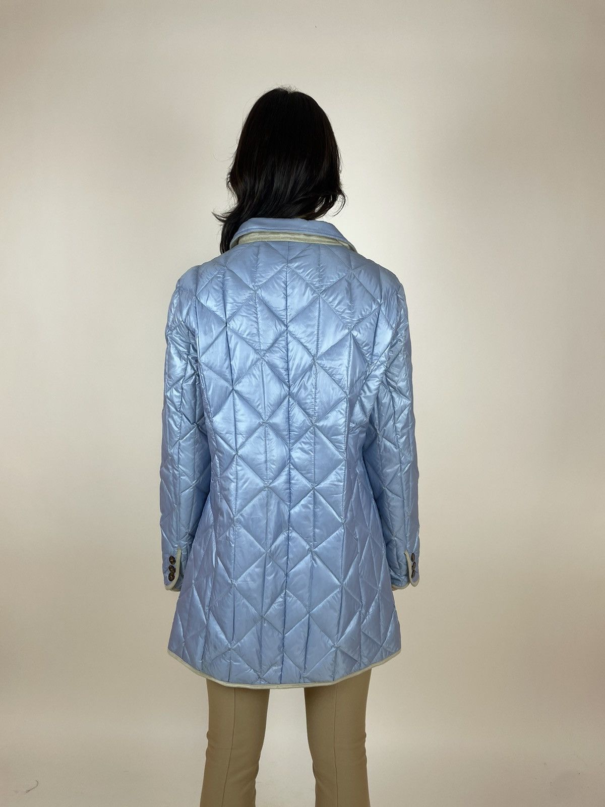 Other Ashley Brooke Womens Quilt Down coat jacket size M-L Size L / US 10 / IT 46 - 10 Thumbnail