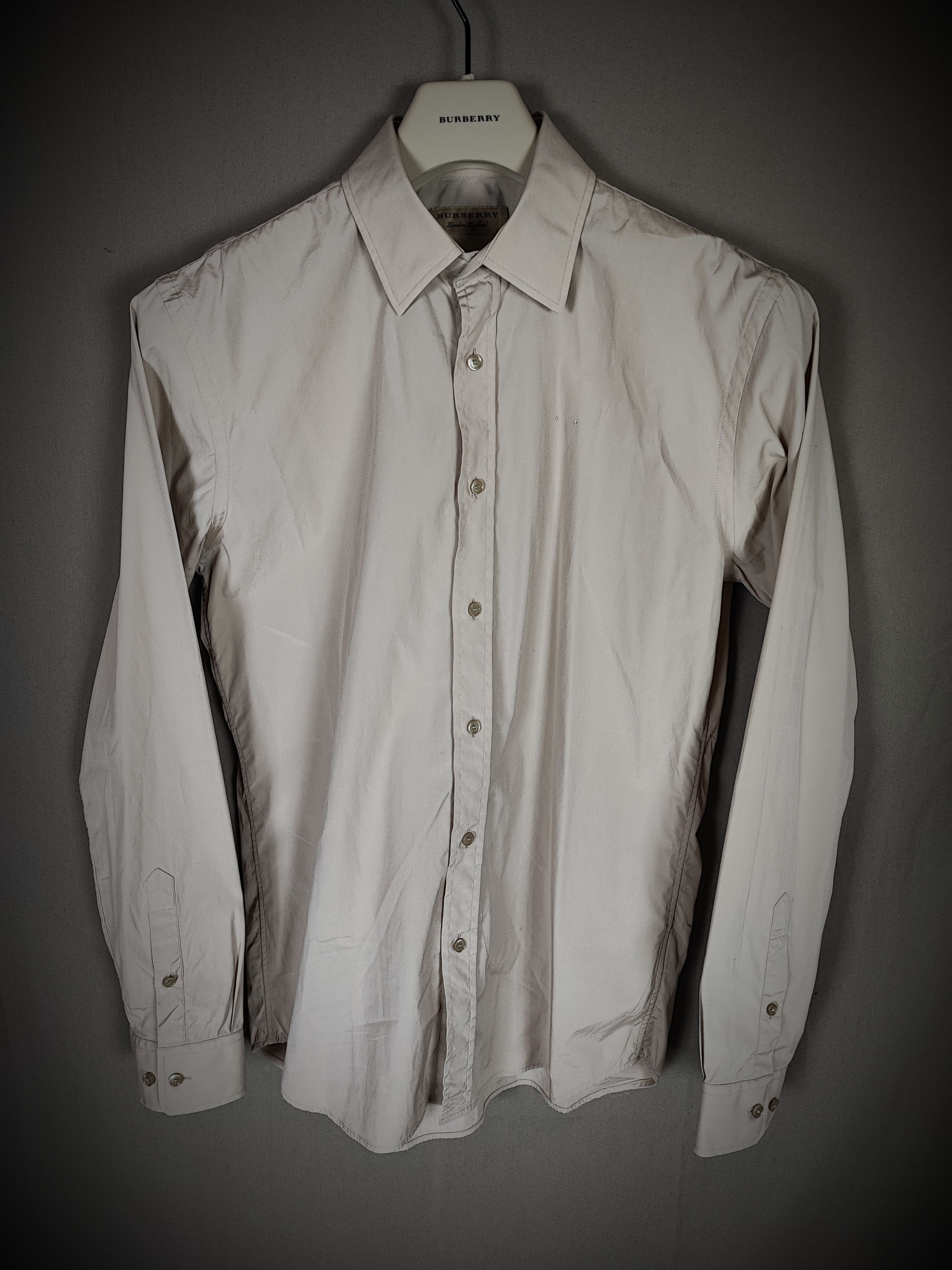 Burberry ⚠️Burberry Beige/Tan Shirt, New! Size US S / EU 44-46 / 1 - 1 Thumbnail
