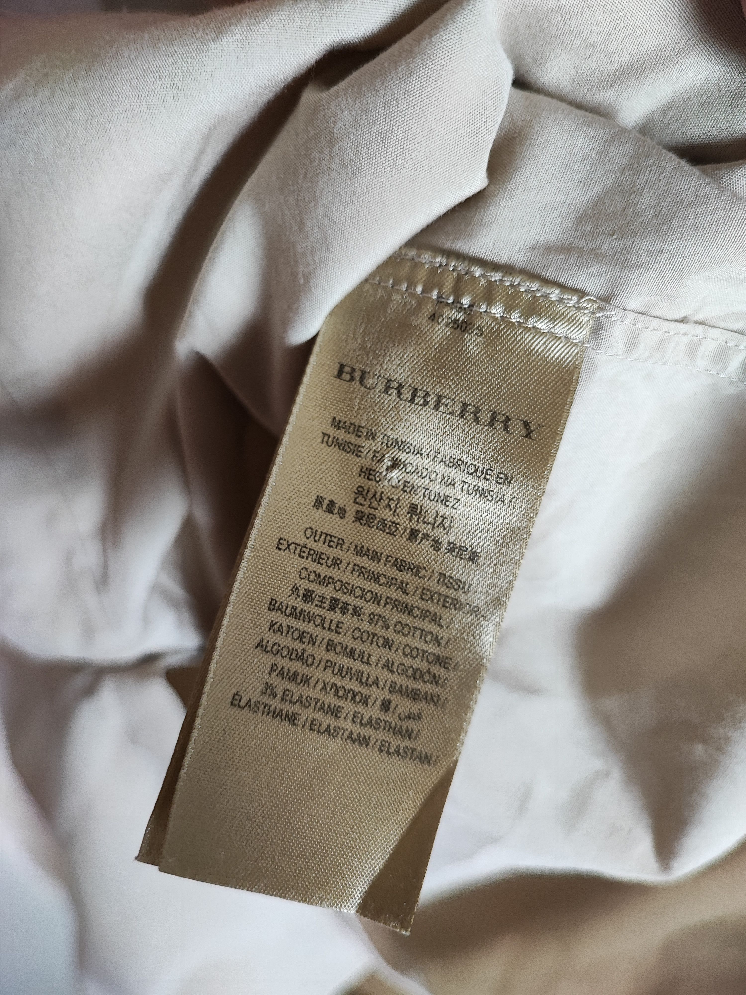 Burberry ⚠️Burberry Beige/Tan Shirt, New! Size US S / EU 44-46 / 1 - 7 Thumbnail
